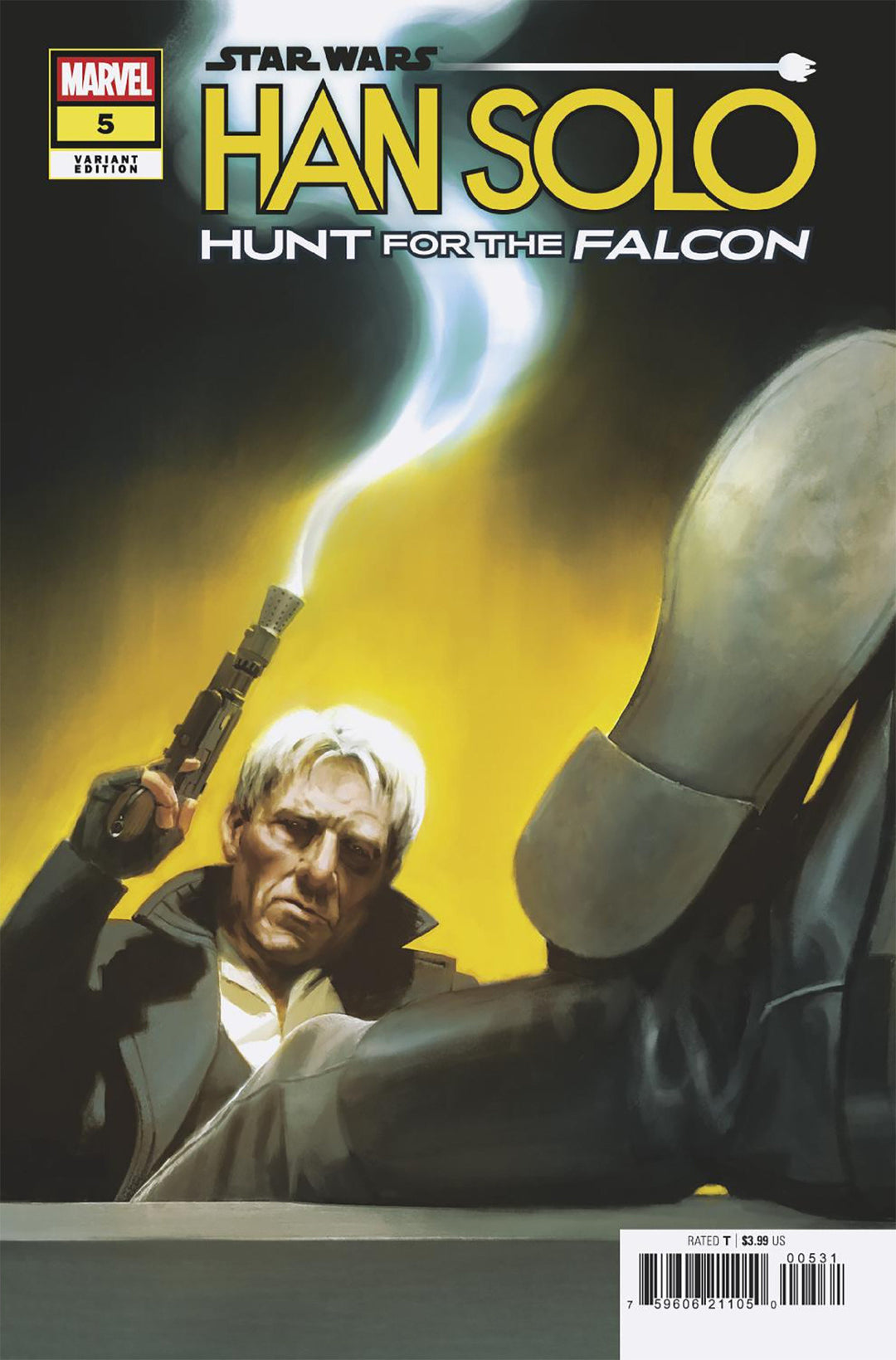 Star Wars Han Solo Hunt For The Falcon #5 Miguel Mercado Variant