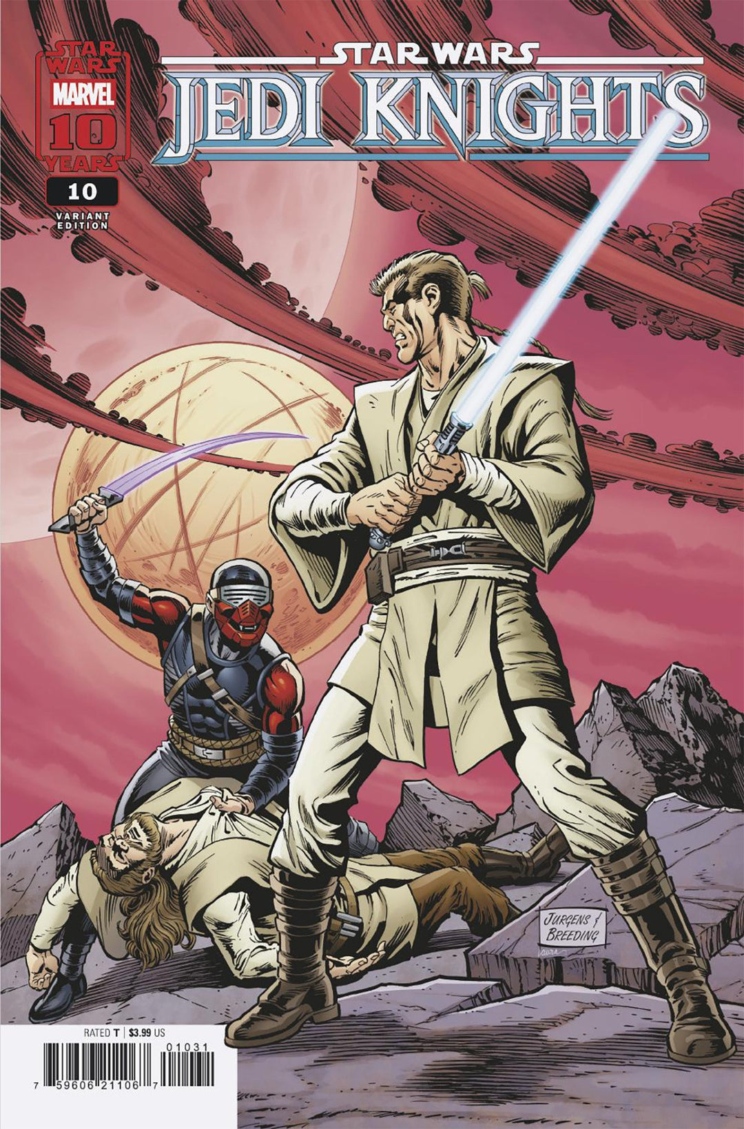 Star Wars Jedi Knights #10 Dan Jurgens Classic Homage Variant