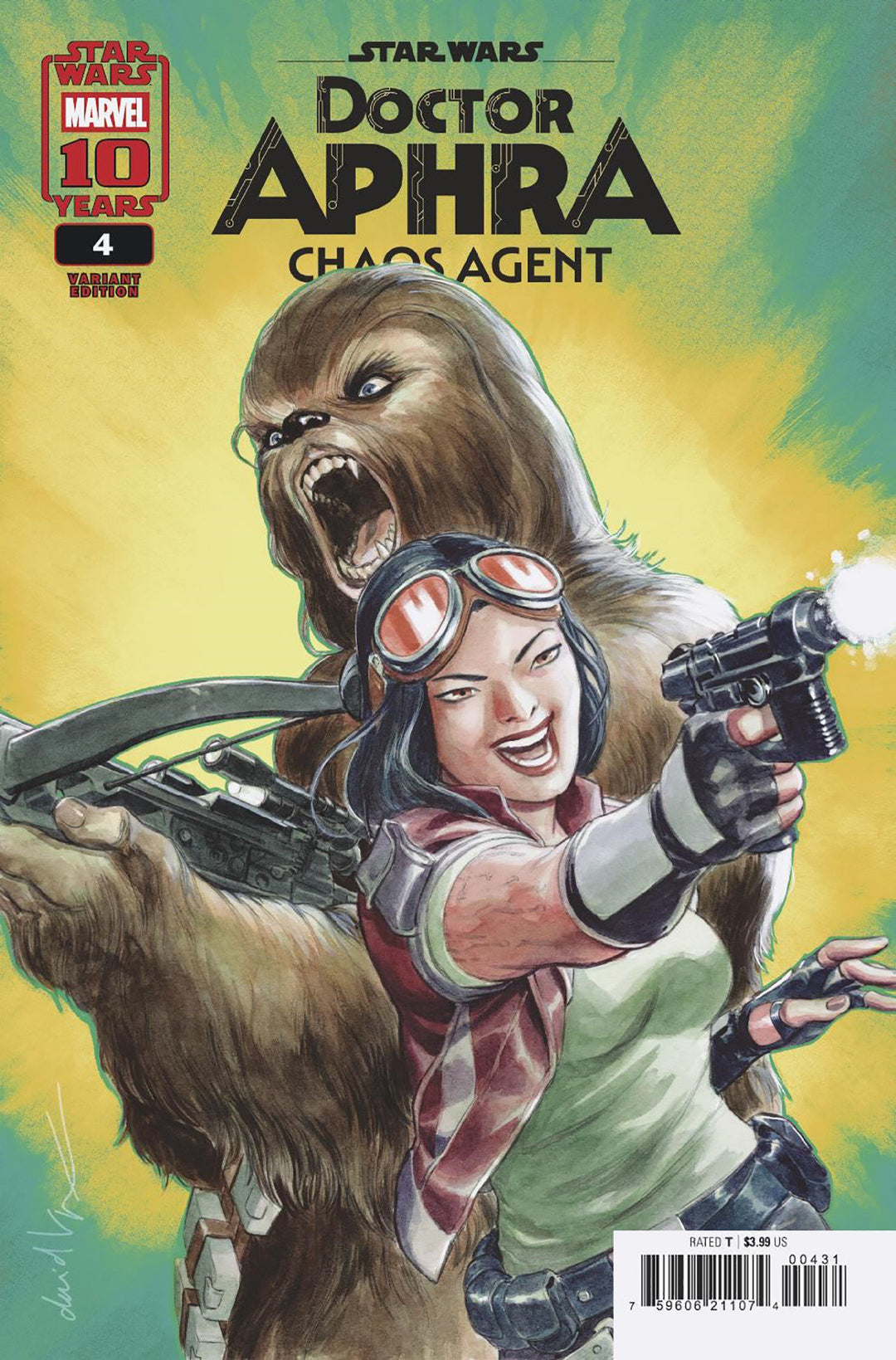Star Wars Doctor Aphra Chaos Agent #4 David Lopez Variant
