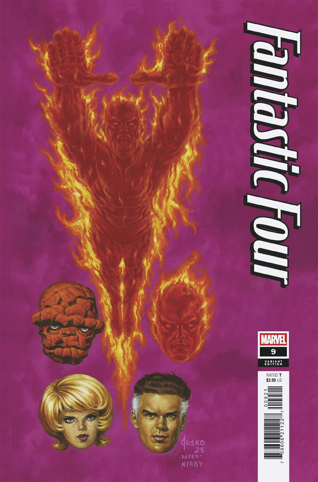Fantastic Four (2025) #9 Joe Jusko Variant