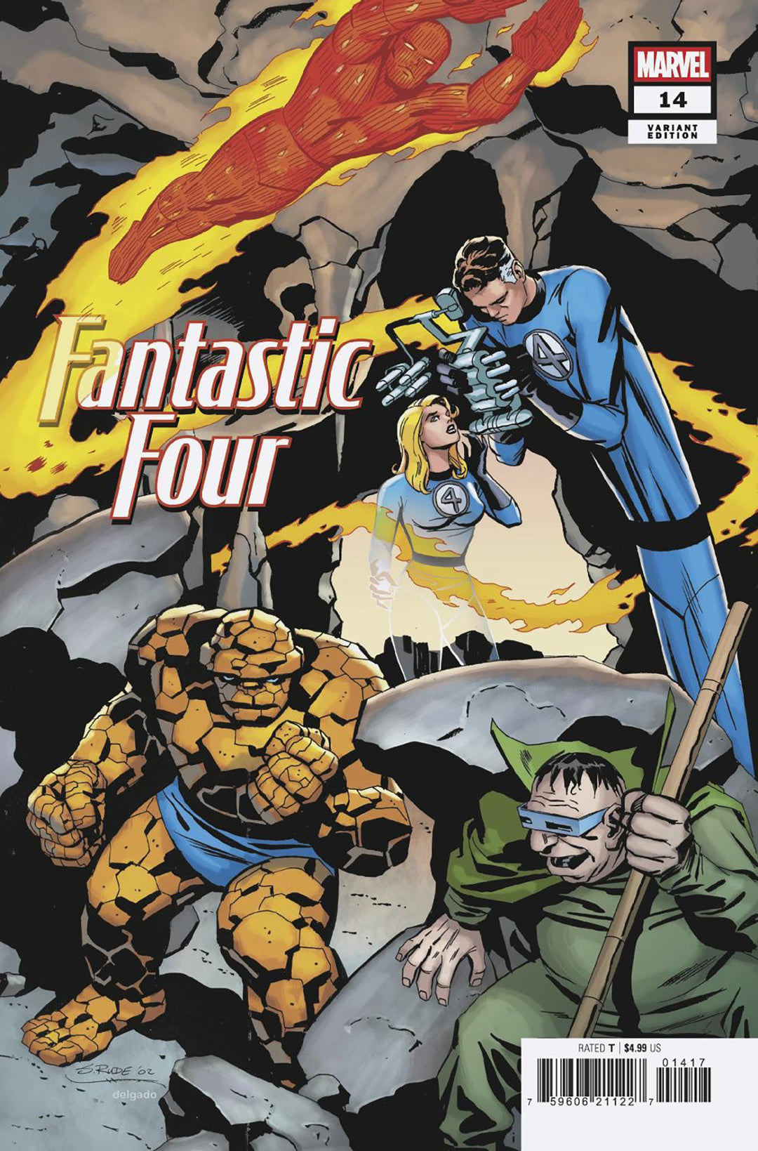 Fantastic Four (2025) #14 Variant (1:25) Steve Rude Edition