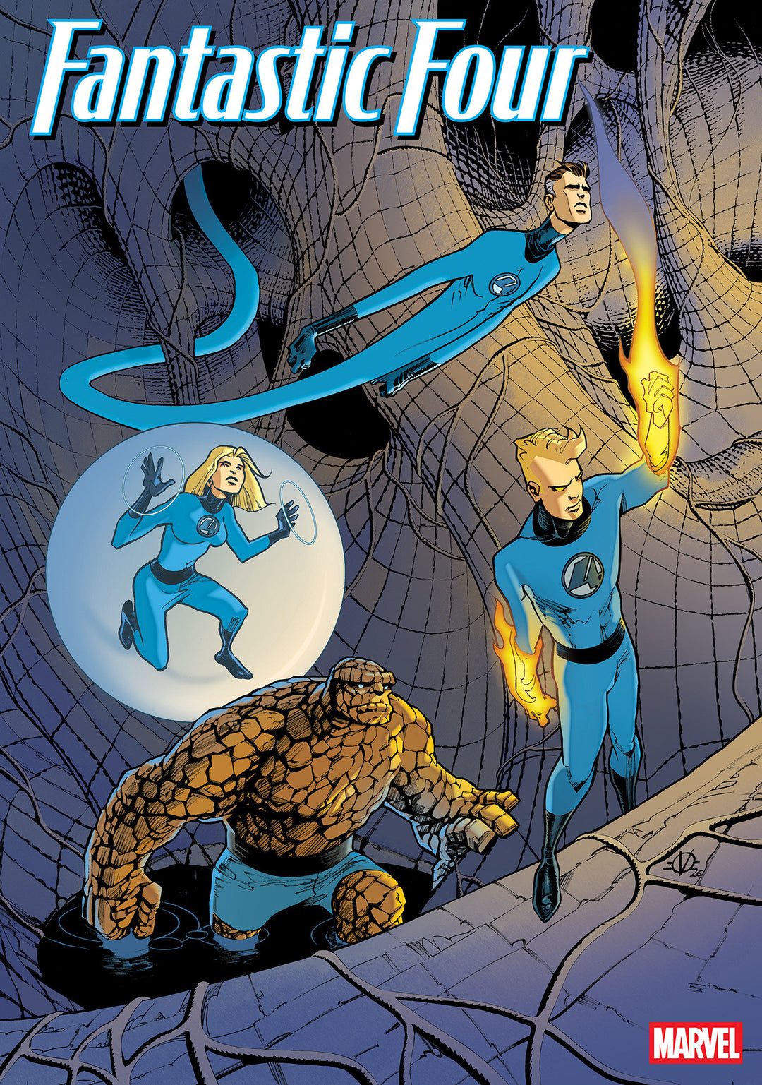 Fantastic Four (2025) #17 (1:25) Olivier Vatine Variant [Dnx]