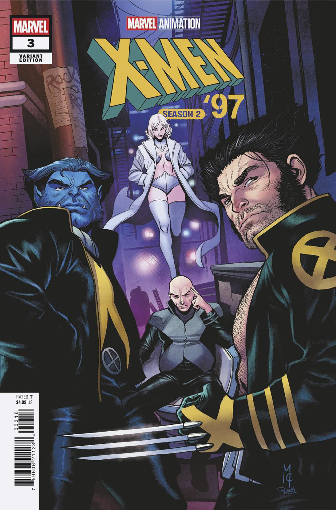 X-Men '97 Season Two #3 Variant (1:25) Martin Coccolo Edition