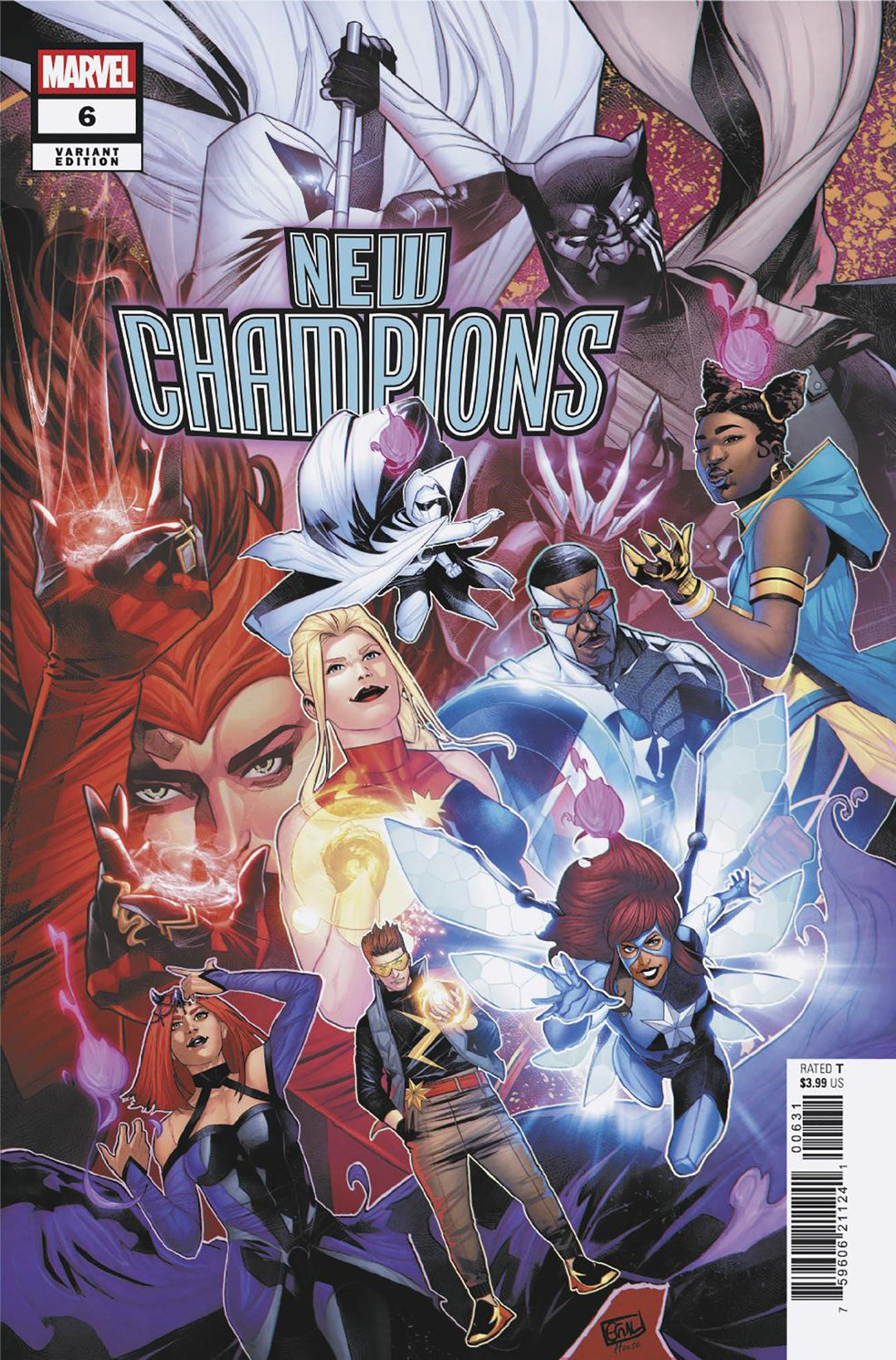 New Champions (2025) #6 Edwin Galmon Variant