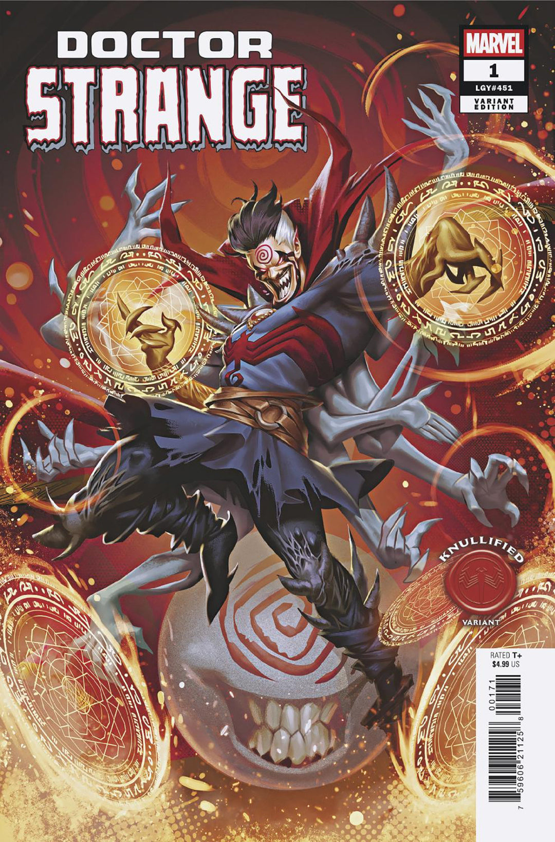 Doctor Strange (2026) #1 Mateus Manhanini Knullified Variant