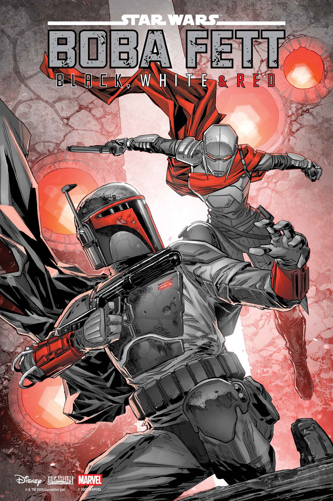 Star Wars Boba Fett Black White & Red #4