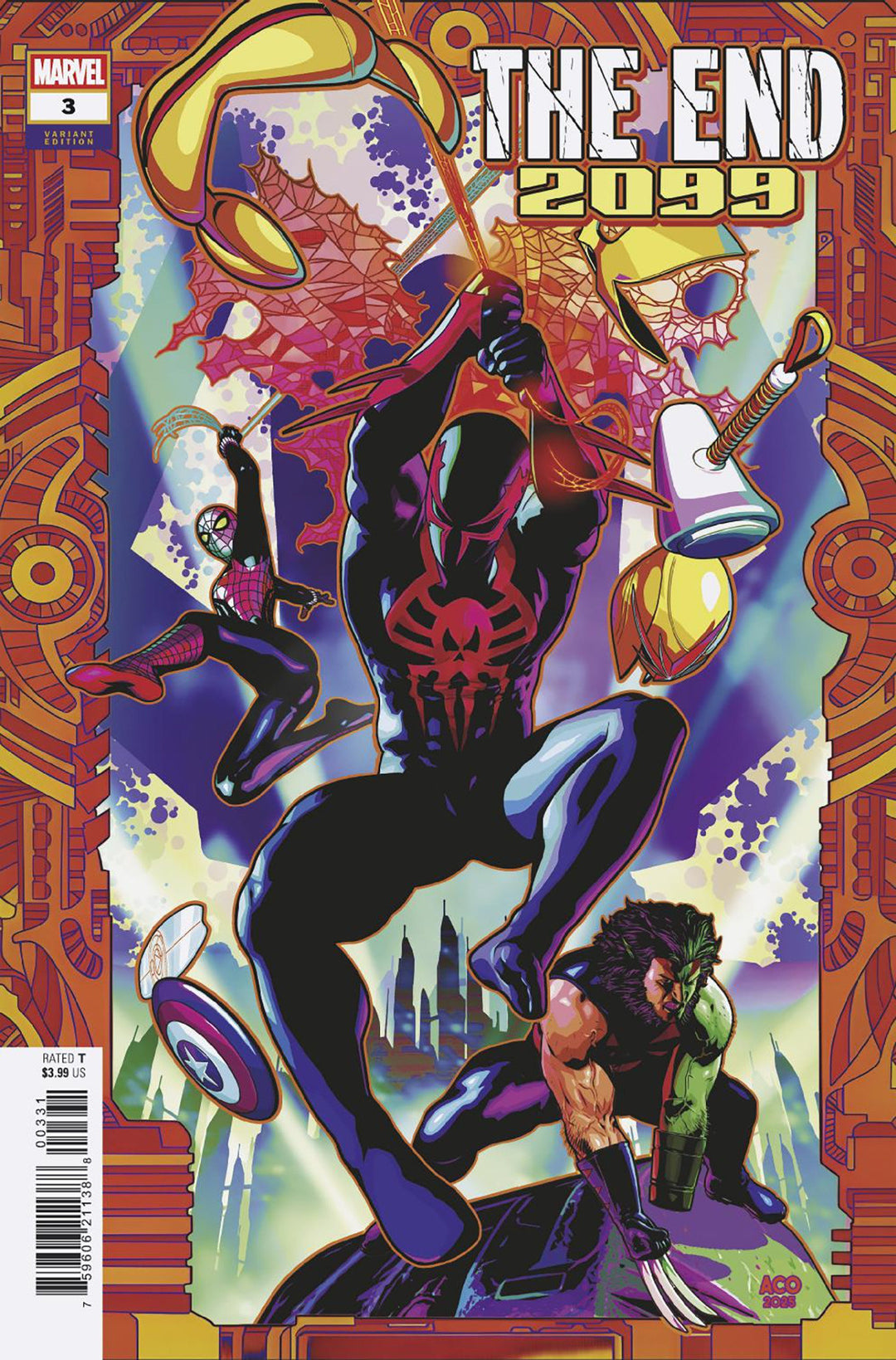 The End 2099 #3 Aco Variant <NEW LISTING>