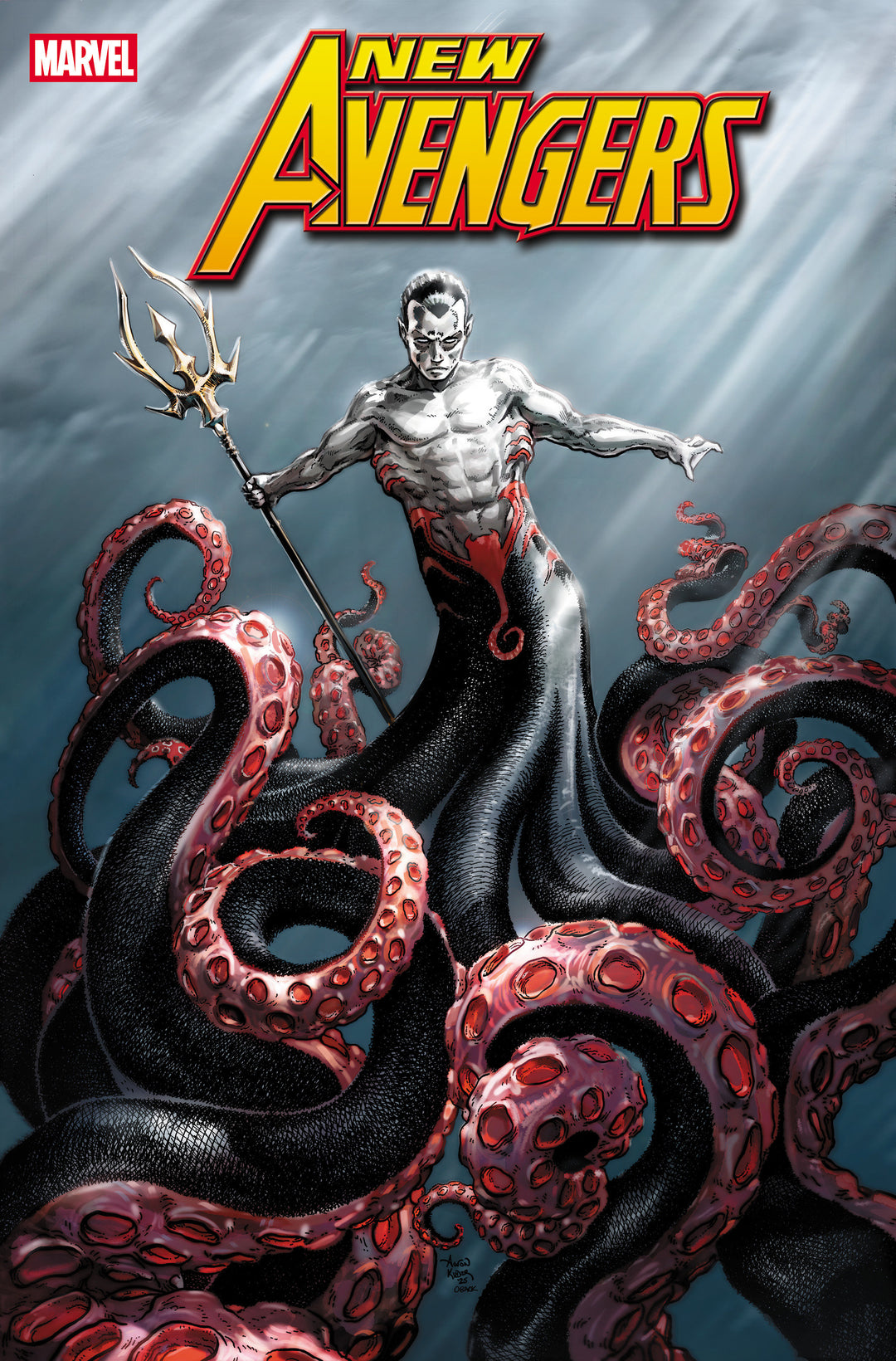 New Avengers (2025) #7 Aaron Kuder Knullified Variant