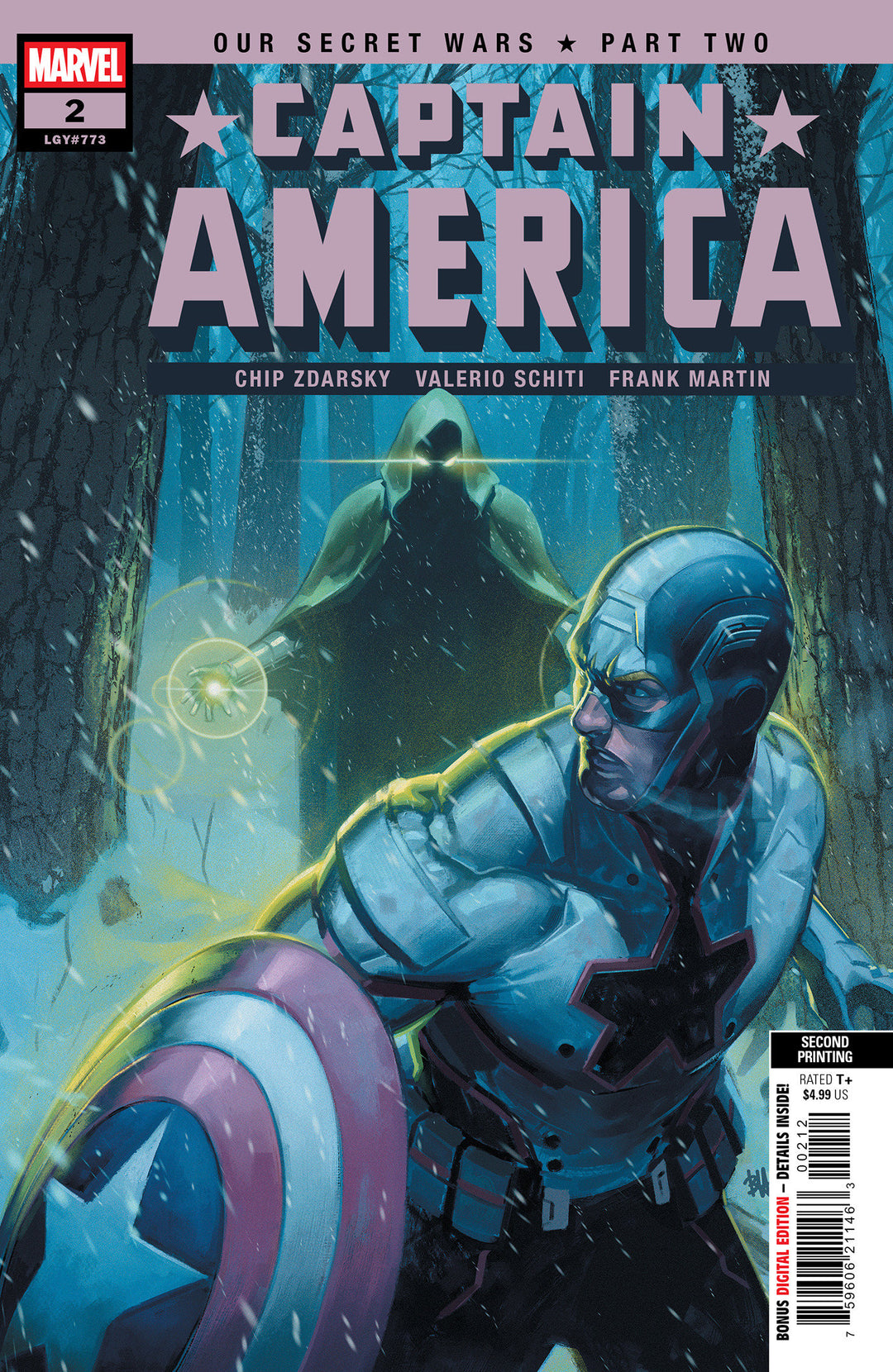 Captain America (2025) #2 Variant (2nd Printing) Ben Harvey Edition