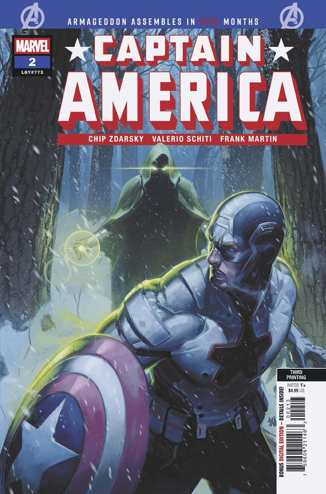 Captain America (2025) #2 Variant (3rd Printing) Ben Harvey Edition <OFC>