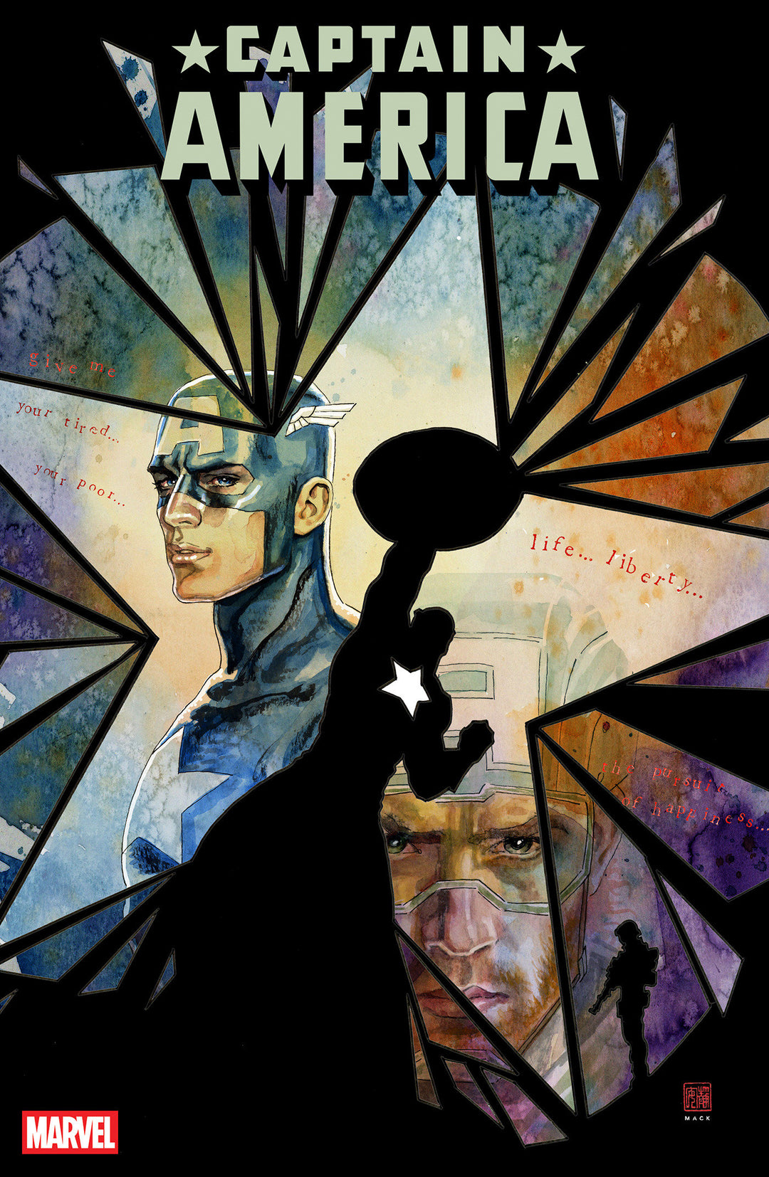 Captain America (2025) #5 David Mack Variant