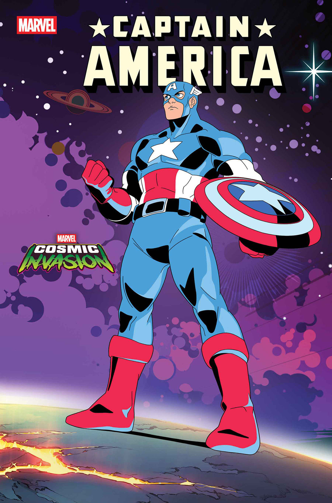 Captain America (2025) #7 Marvel Cosmic Invasion Variant