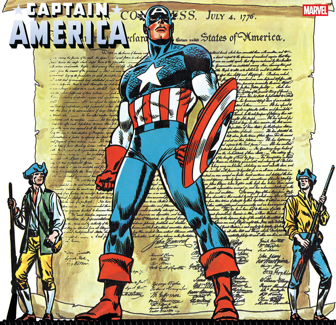 Captain America (2025) #13 [Armageddon] Variant (1:50) John Romita Sr. Bicentennial Calendar Hidden Gem Edition
