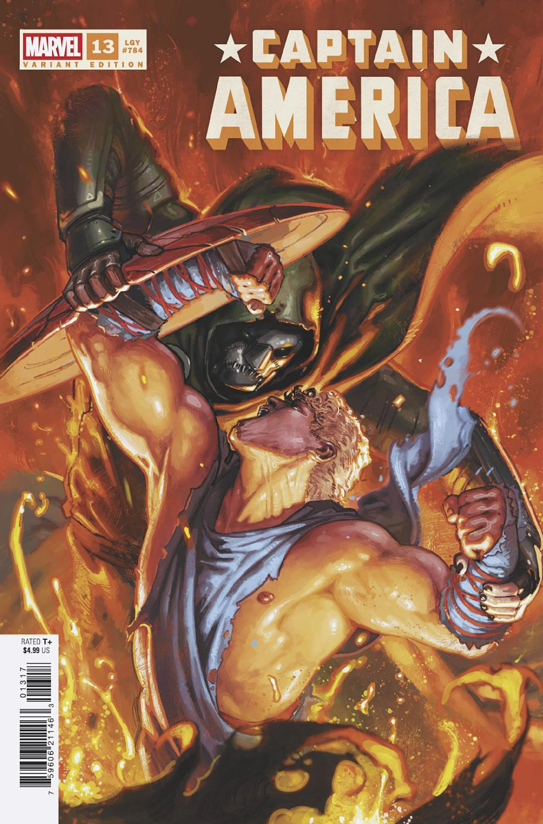 Captain America (2025) #13 [Armageddon] Variant (1:25) Davide Paratore Edition
