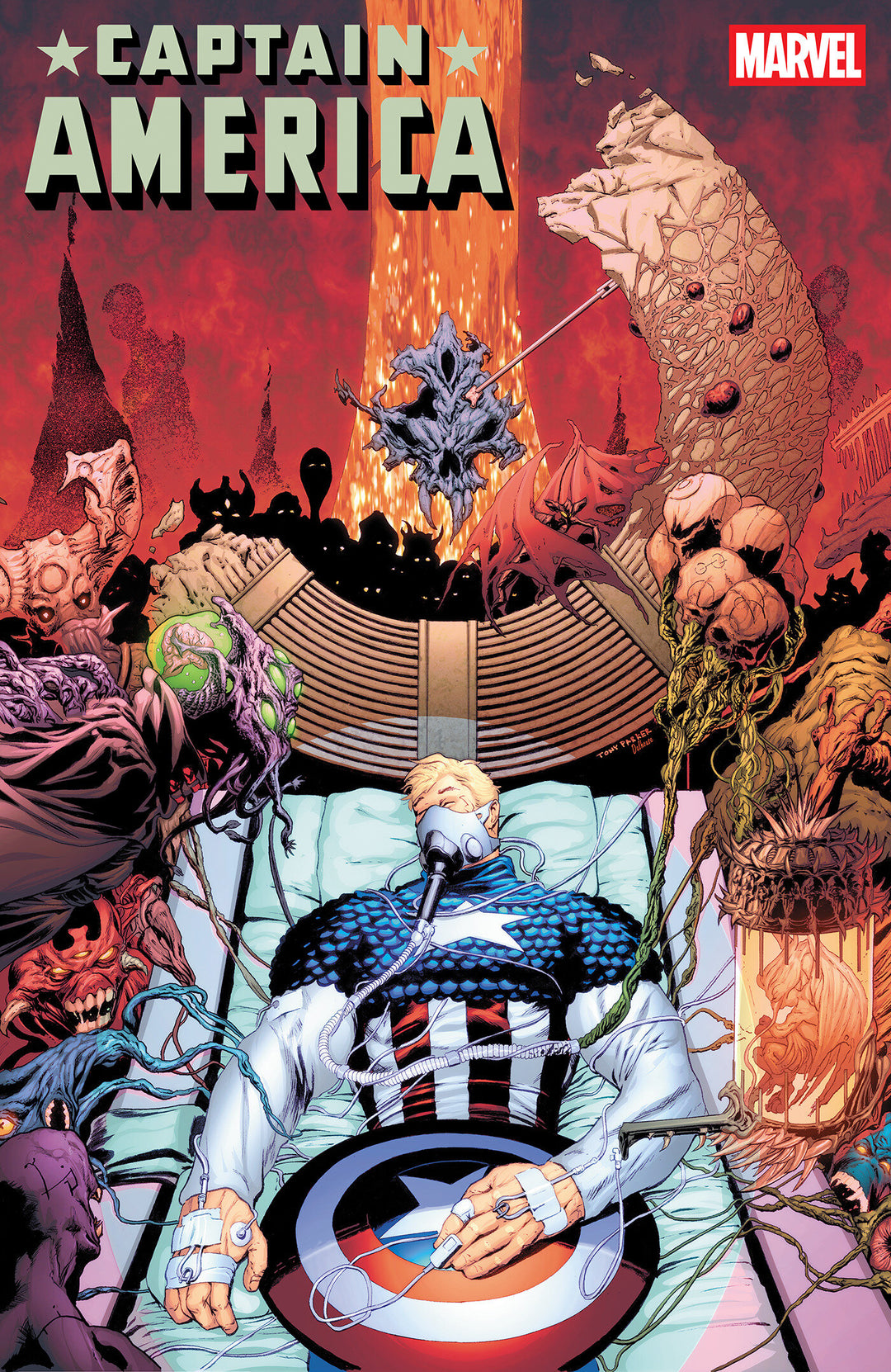 Captain America (2025) #16 Tony Parker Variant