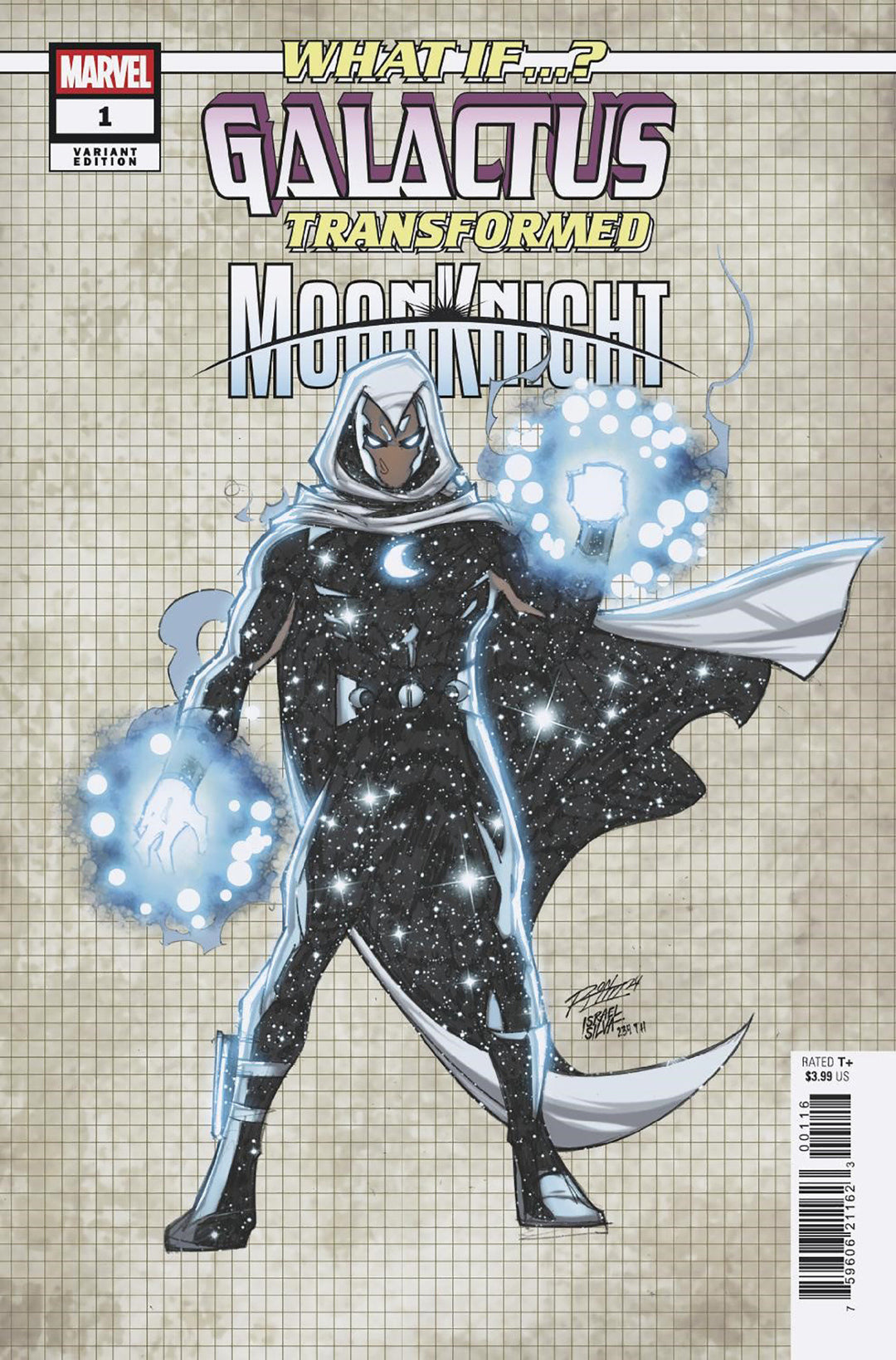 What If...? Galactus Transformed Moon Knight? #1 Variant (1:10) Ron Lim Design Edition