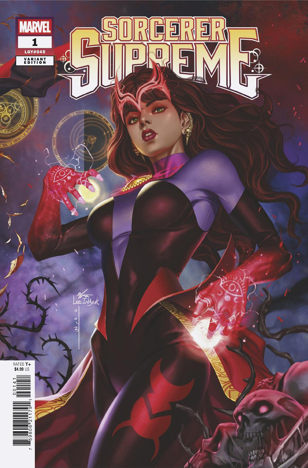 Sorcerer Supreme #1 Inhyuk Lee 3 Part Connecting Magic Variant C (Out of Print)