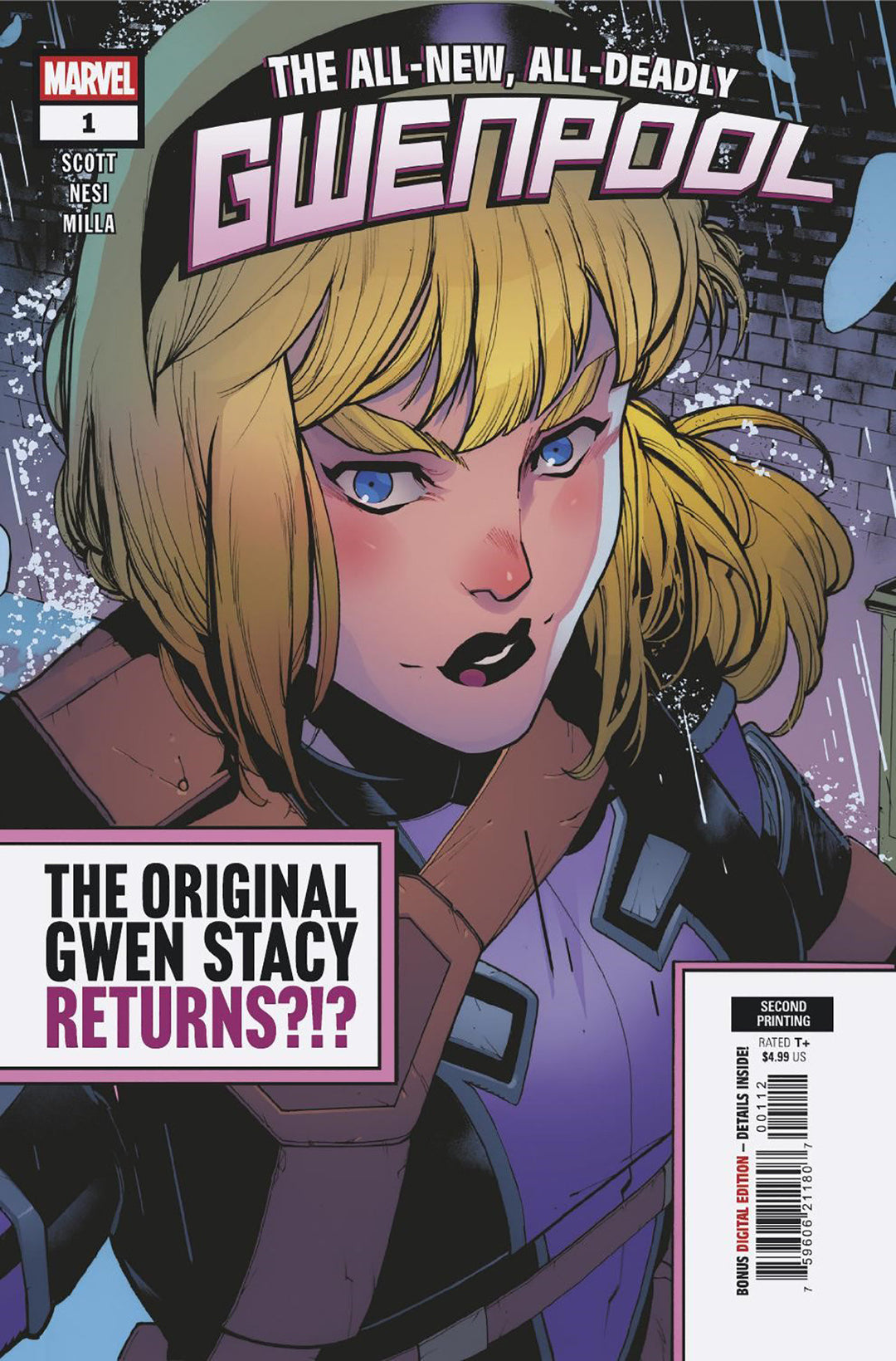 Gwenpool (2025) #1 Variant (2nd Print) Stefano Nesi Edition
