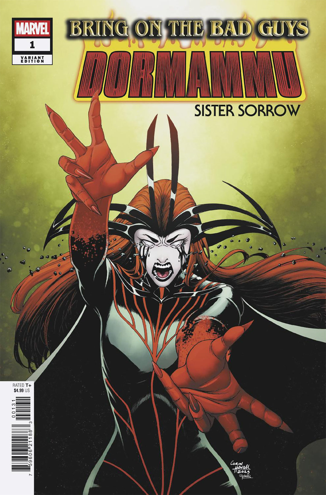 Bring On The Bad Guys Dormammu #1 Corin Howell Sister Sorrow Variant