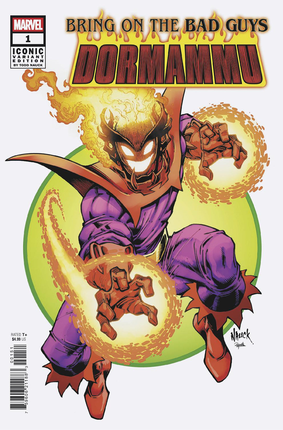 Bring On The Bad Guys Dormammu #1 Todd Nauck Iconic Variant