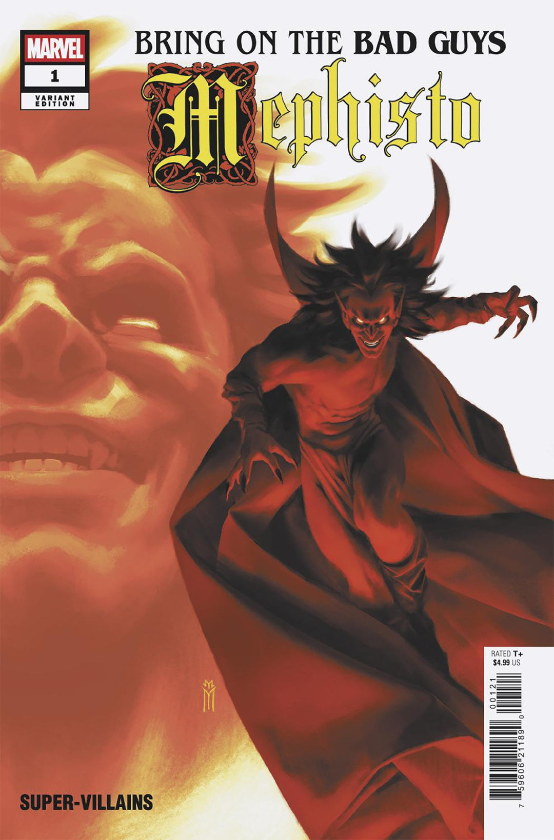 Bring On The Bad Guys Mephisto #1 Miguel Mercado Variant