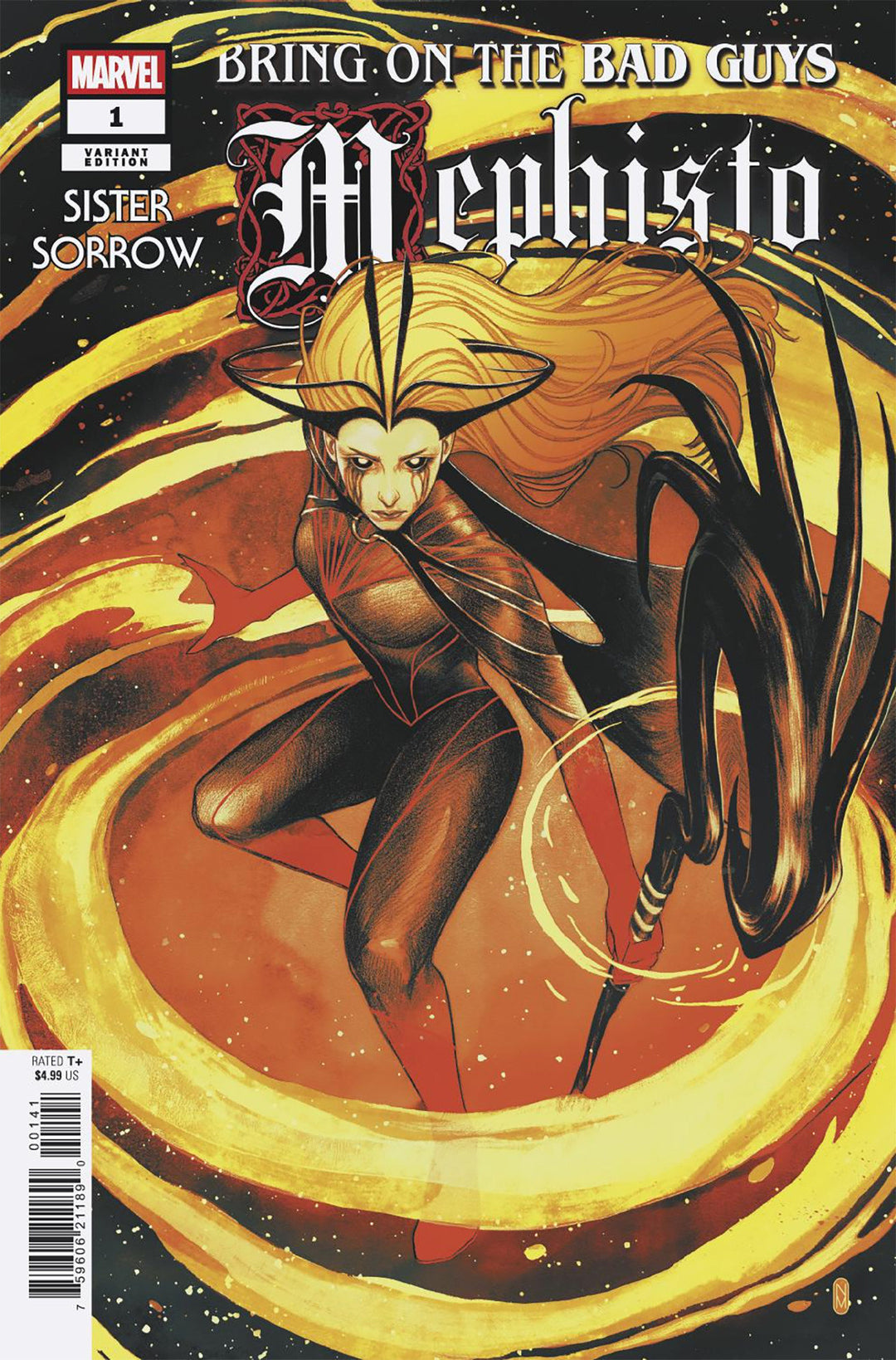 Bring On The Bad Guys Mephisto #1 Nimit Malavia Sister Sorrow Variant