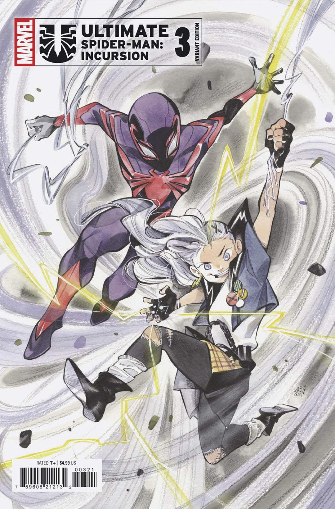 Ultimate Spider-Man Incursion #3 Peach Momoko Variant