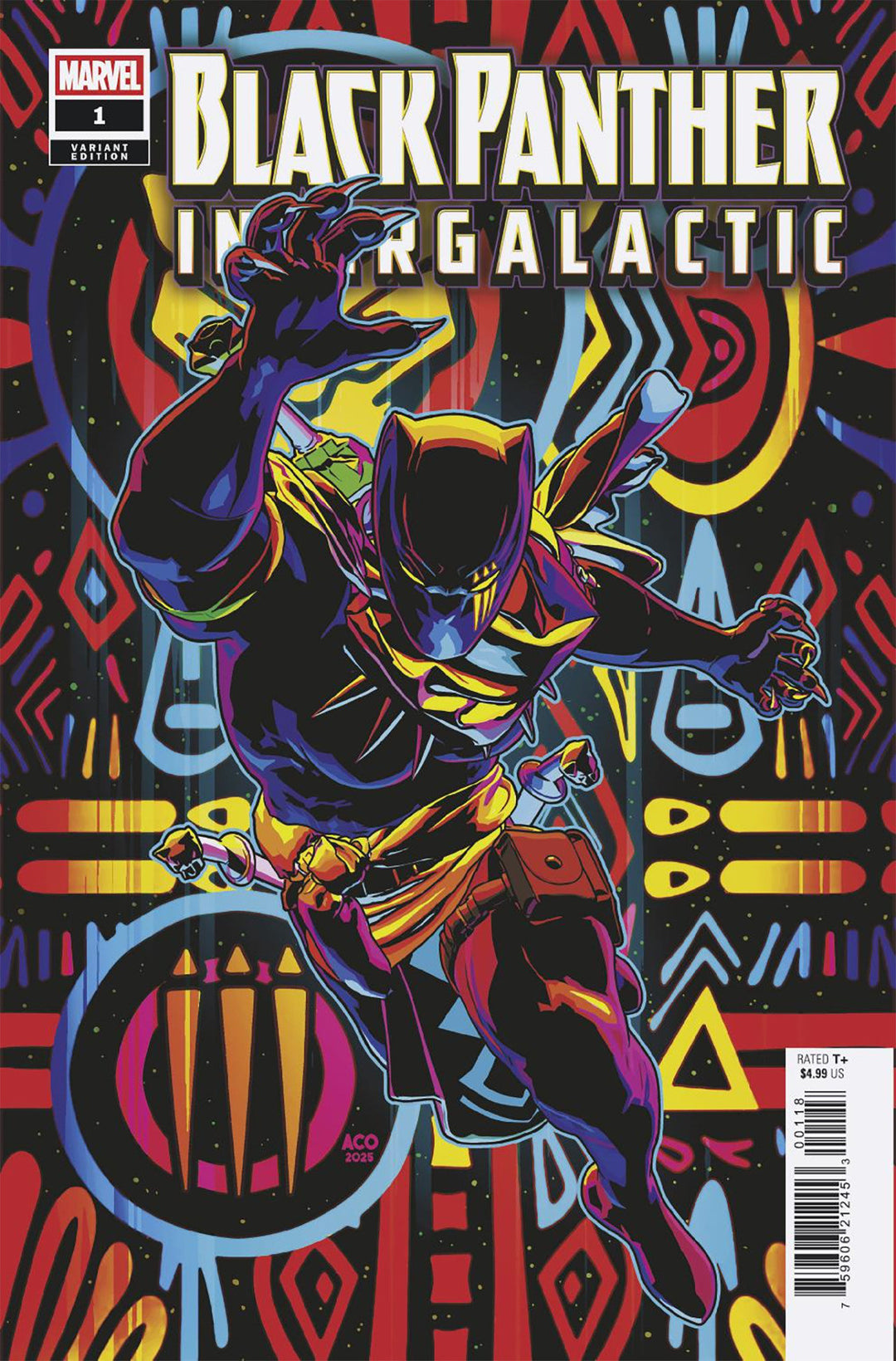 Black Panther Intergalactic #1 Variant (1:25) Aco Edition