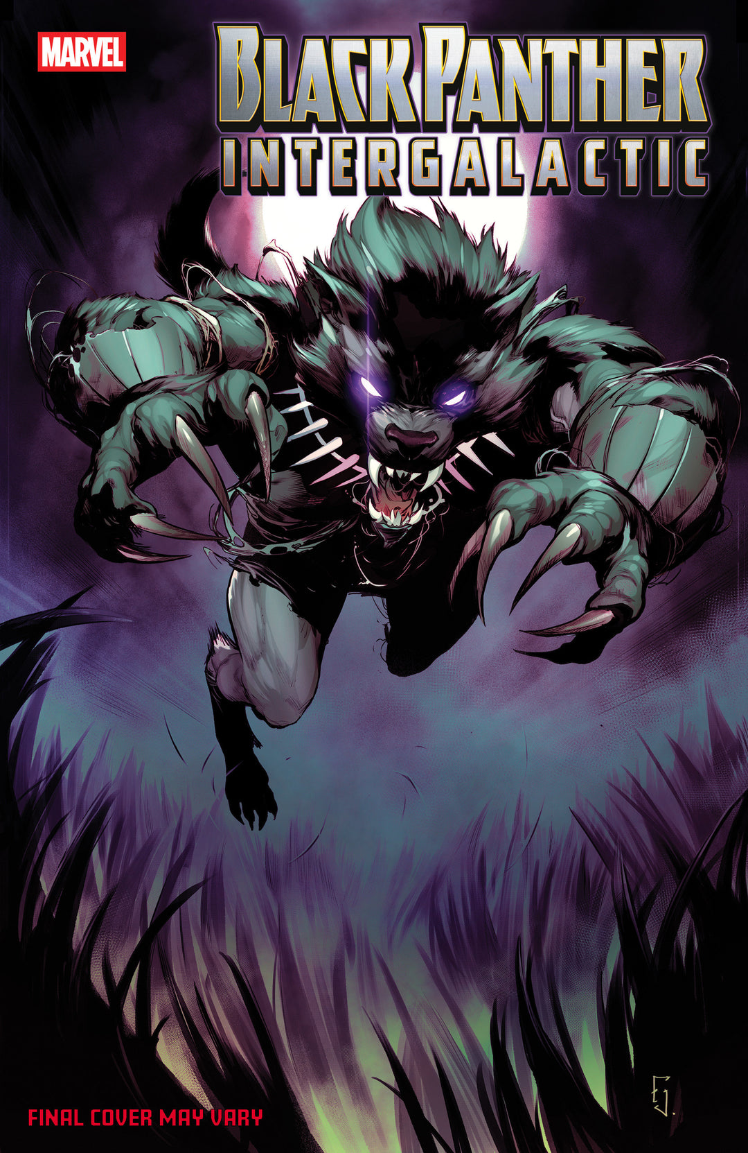 Black Panther Intergalactic #4 Juan Frigeri Marvel Monster Variant