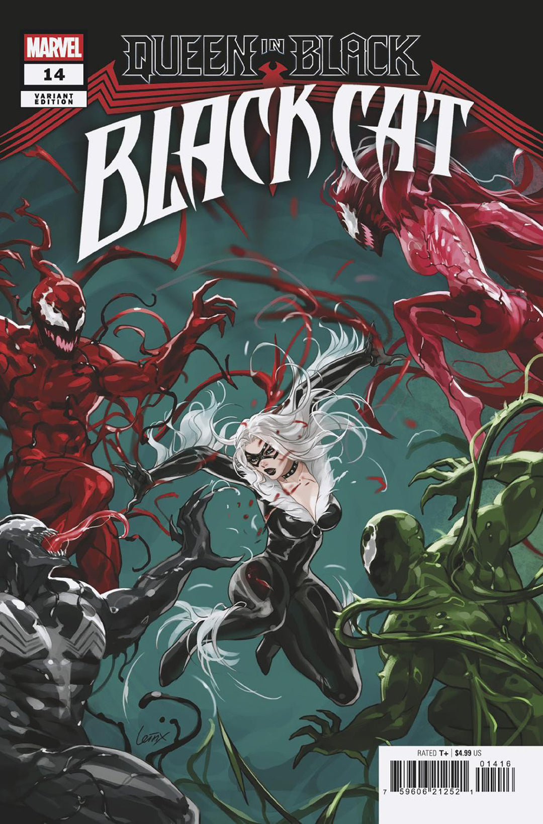 Black Cat (2026) #14 [Queen in Black] Variant (1:25) Leirix Variant