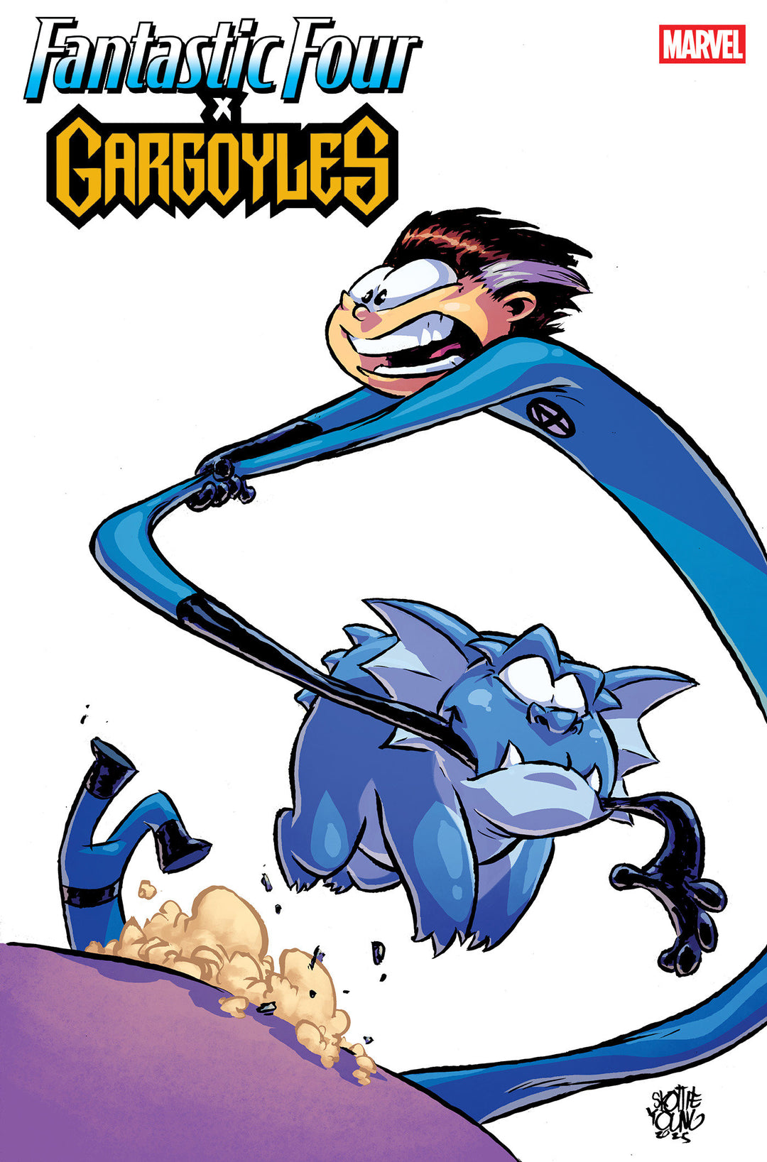 Fantastic Four Gargoyles #1 Skottie Young Variant