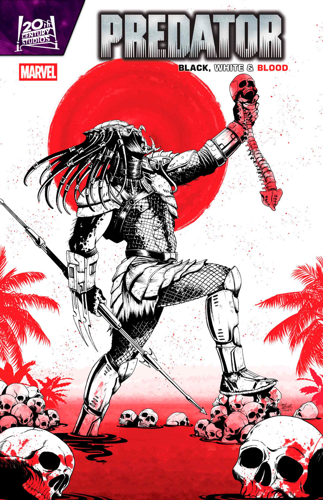 Predator Black White & Blood #2