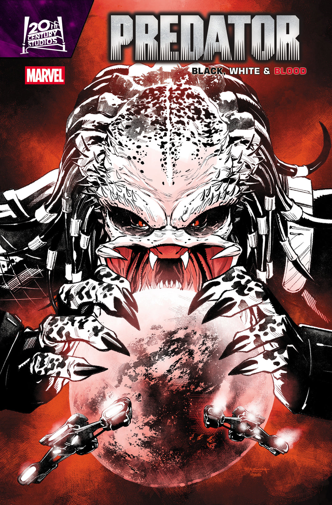 Predator Black White & Blood #4 Variant (1:25) Stephen Segovia Edition