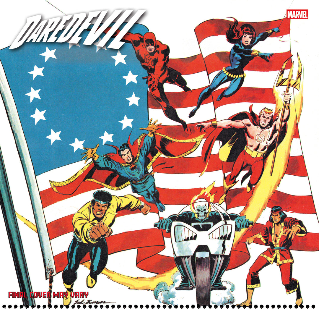 Daredevil (2026) #1 Variant (1:50) Sal Buscema Bicentennial Calendar Hidden Gem Edition