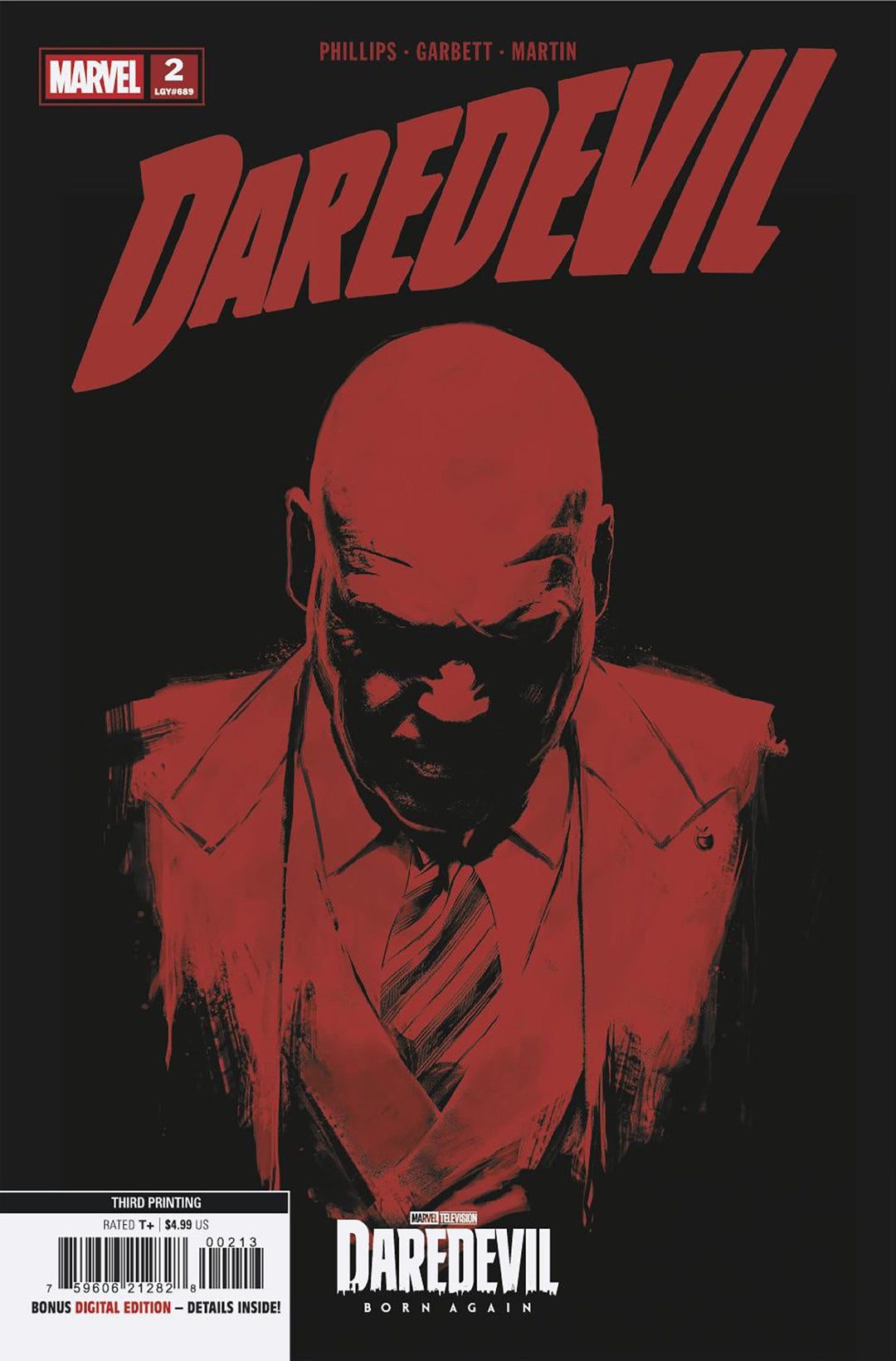 Daredevil (2026) #2 Variant (3rd Printing) Marvel Television Edition