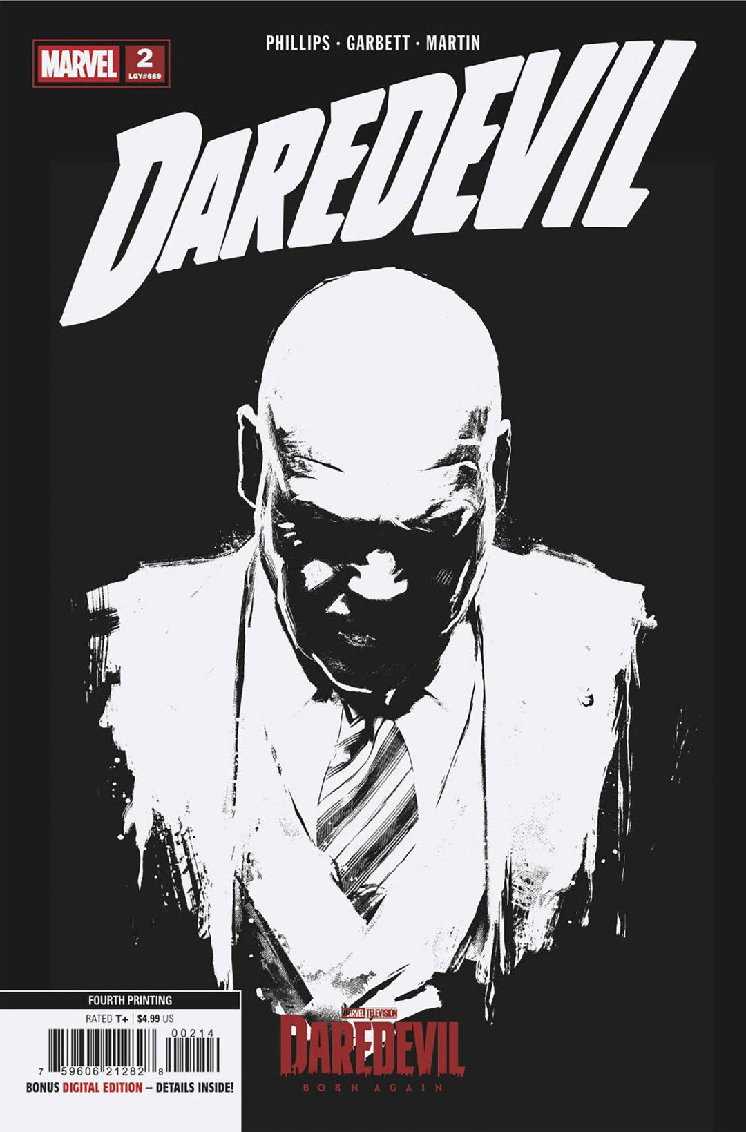Daredevil (2026) #2 Variant (4th Printing) Marvel Television Edition