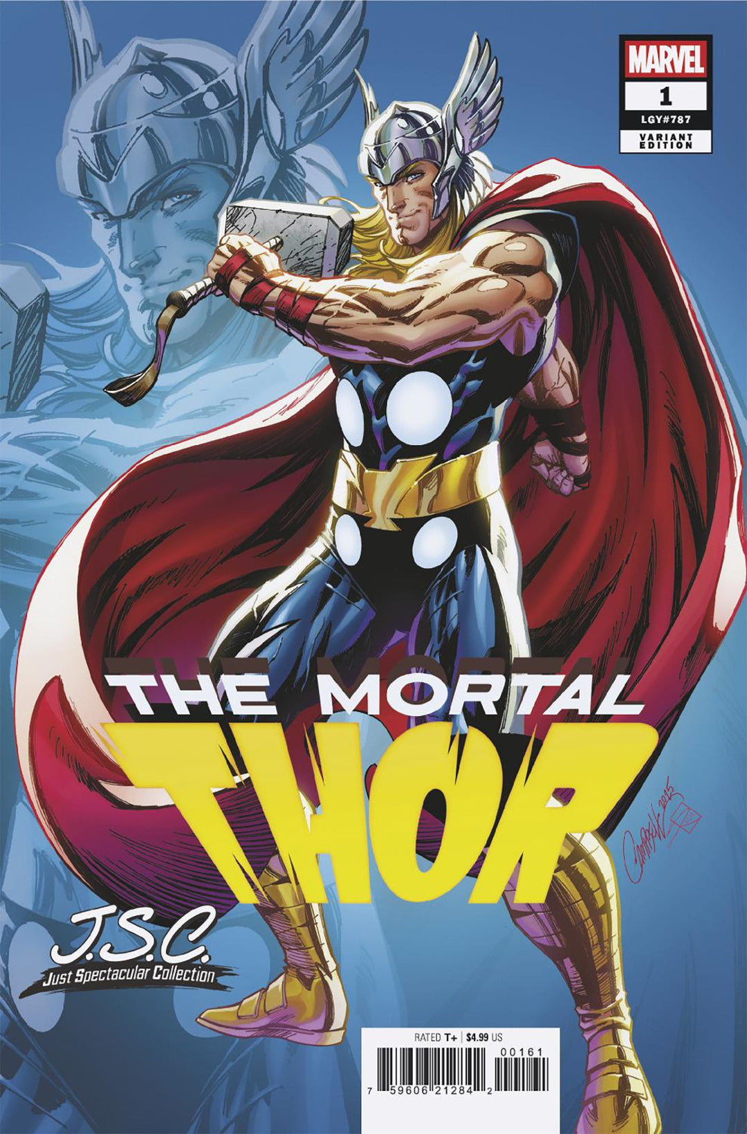 Thor (2025) #1 J. Scott Campbell Just Spectacular Collection Variant