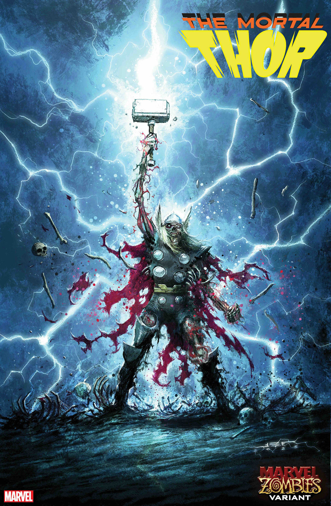Thor (2025) #3 Juan Ferreyra Marvel Zombies Variant