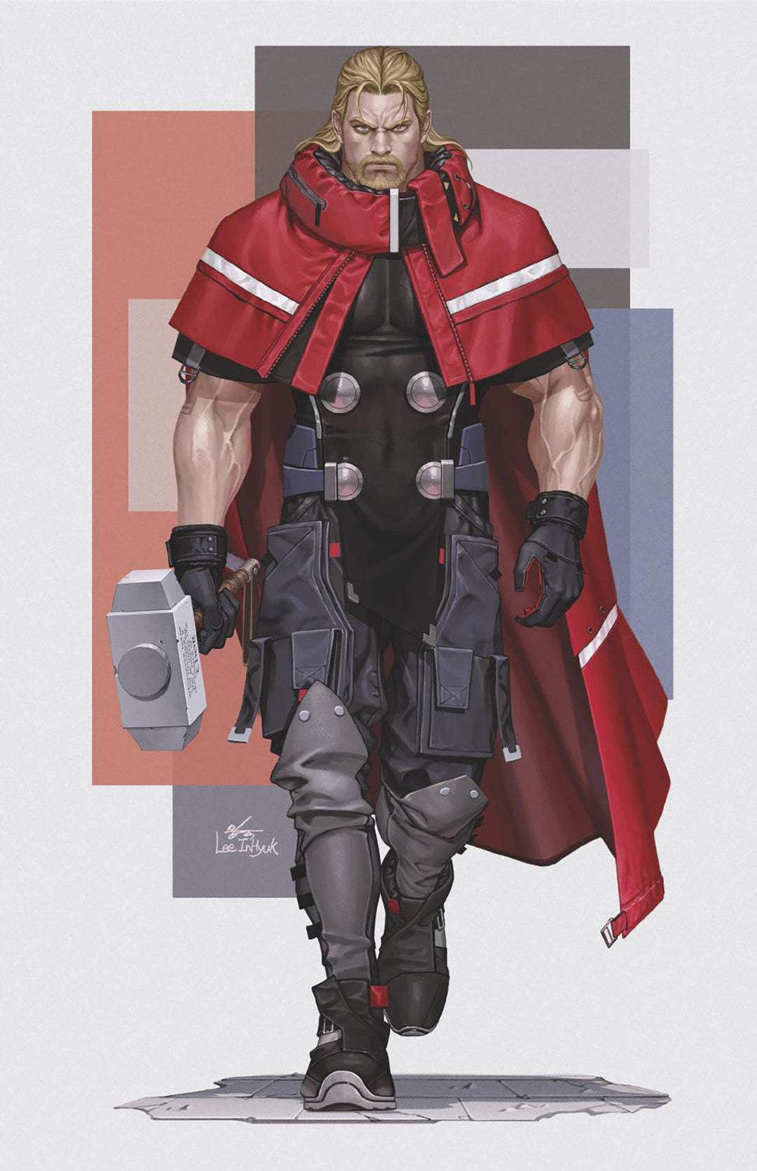 Thor (2025) #4 Variant (1:50) Inhyuk Lee Street Verse Full Art Virgin Edition