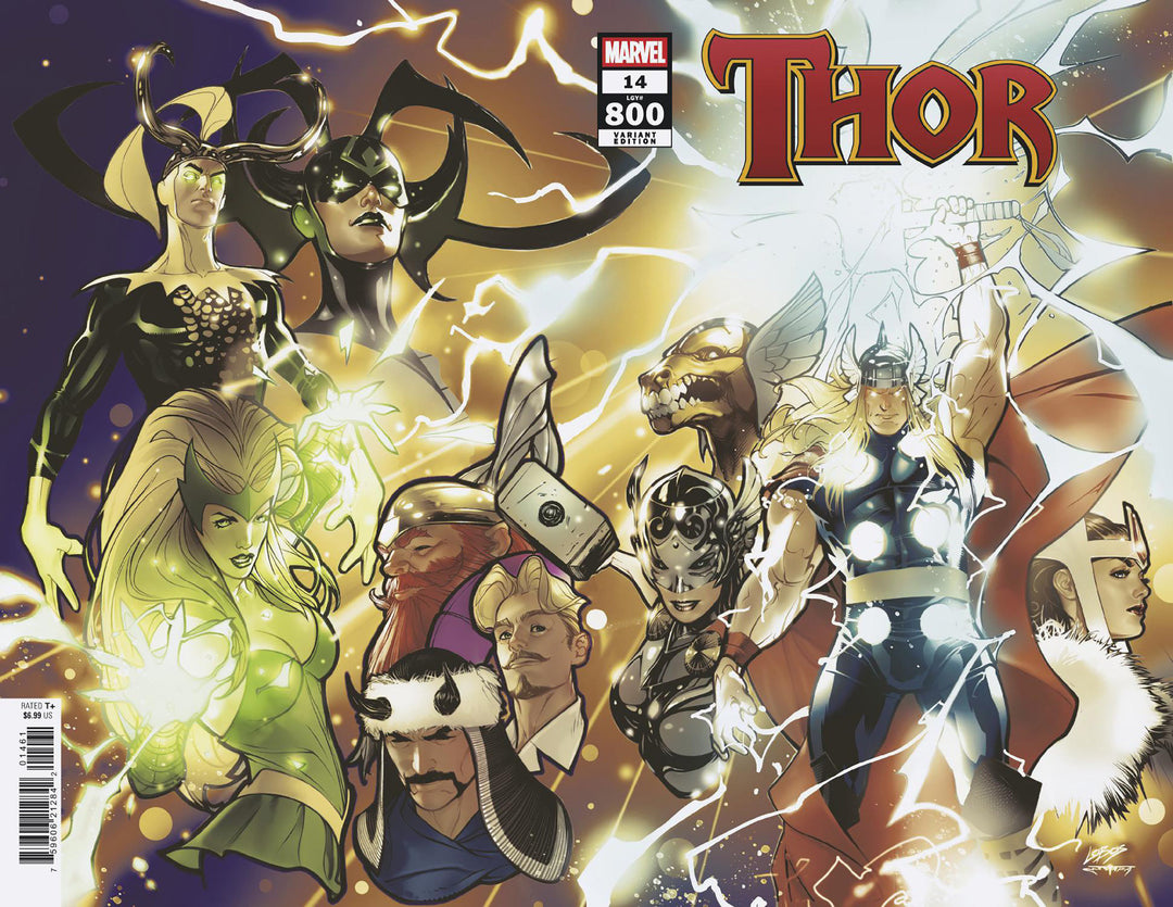 Thor (1966) #800 Pablo Villalobos Wraparound 800 Celebration Variant <OFC>