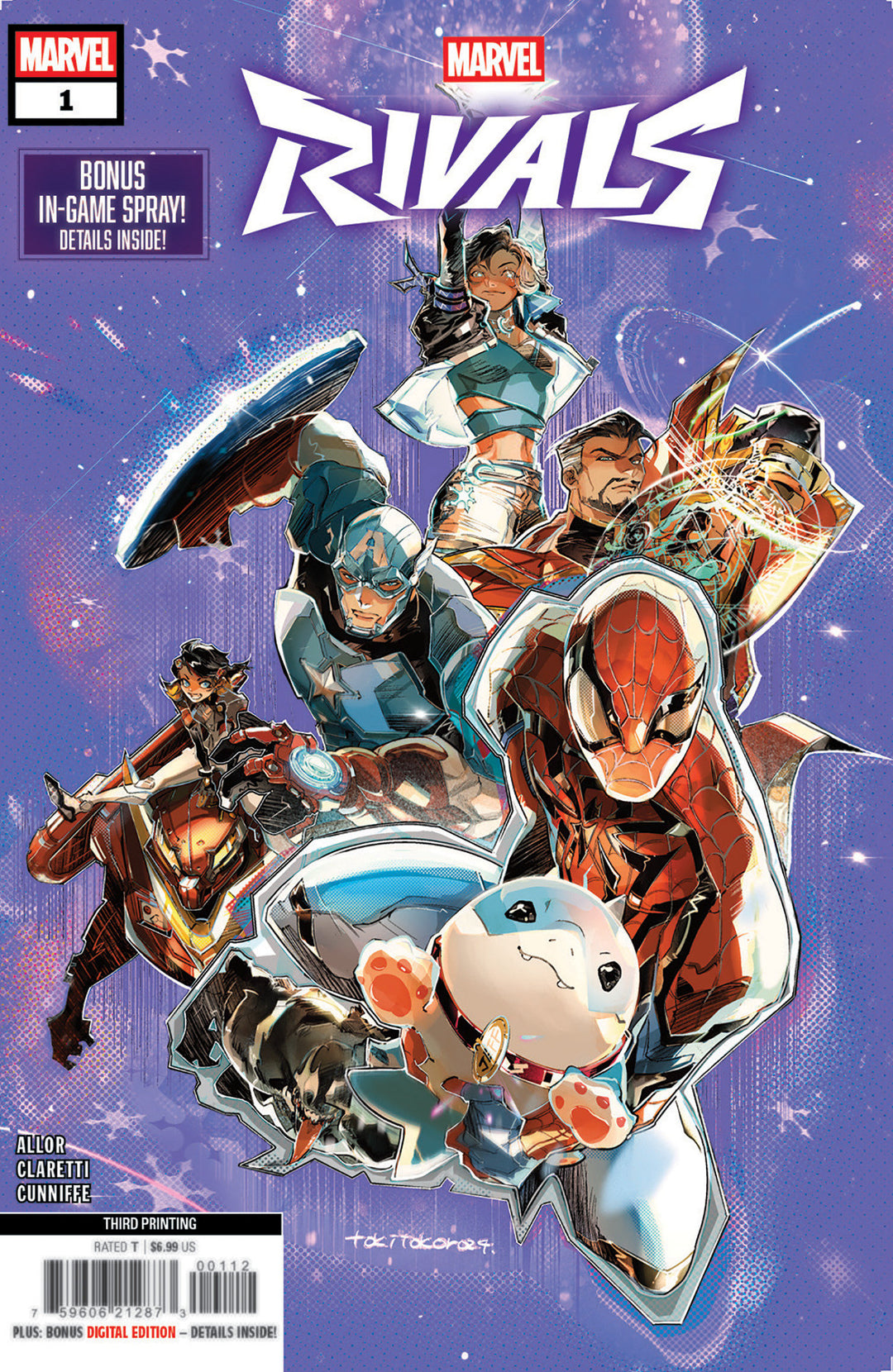Marvel Rivals #1 Variant (3rd Printing) Tokitokoro Edition