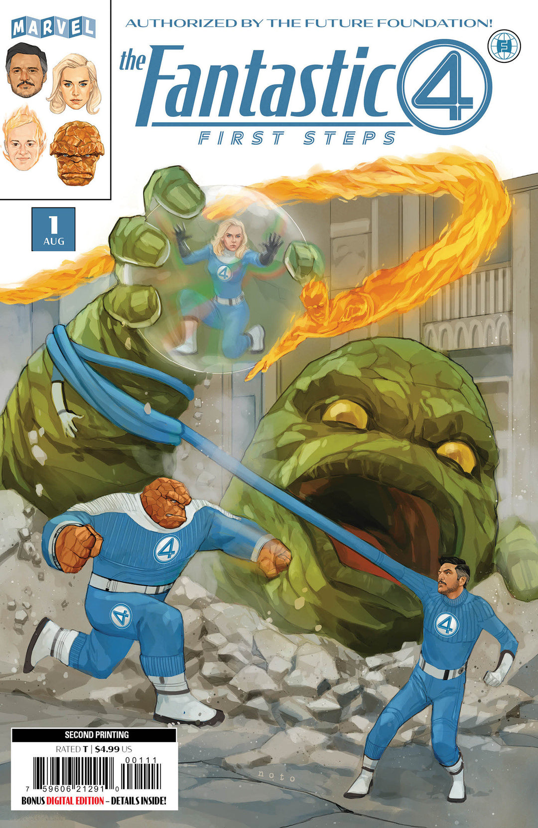 Fantastic Four First Steps #1 Variant (2nd Print) Phil Noto Edition