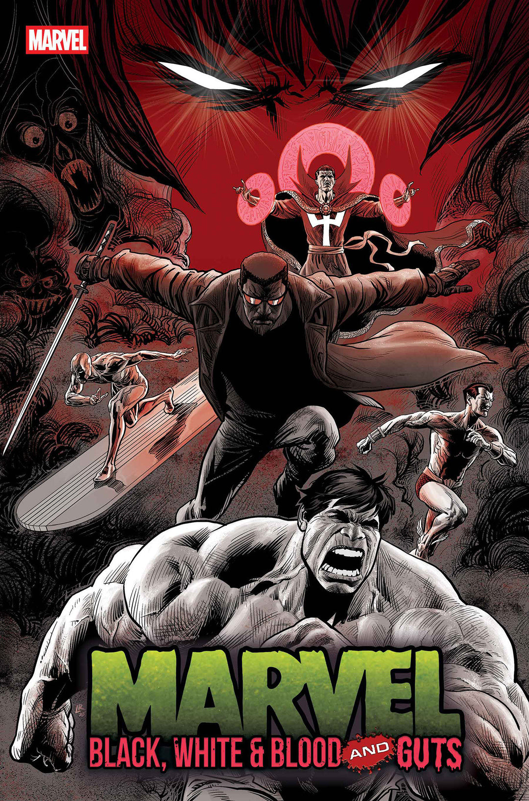 Marvel Black White & Blood And Guts #4