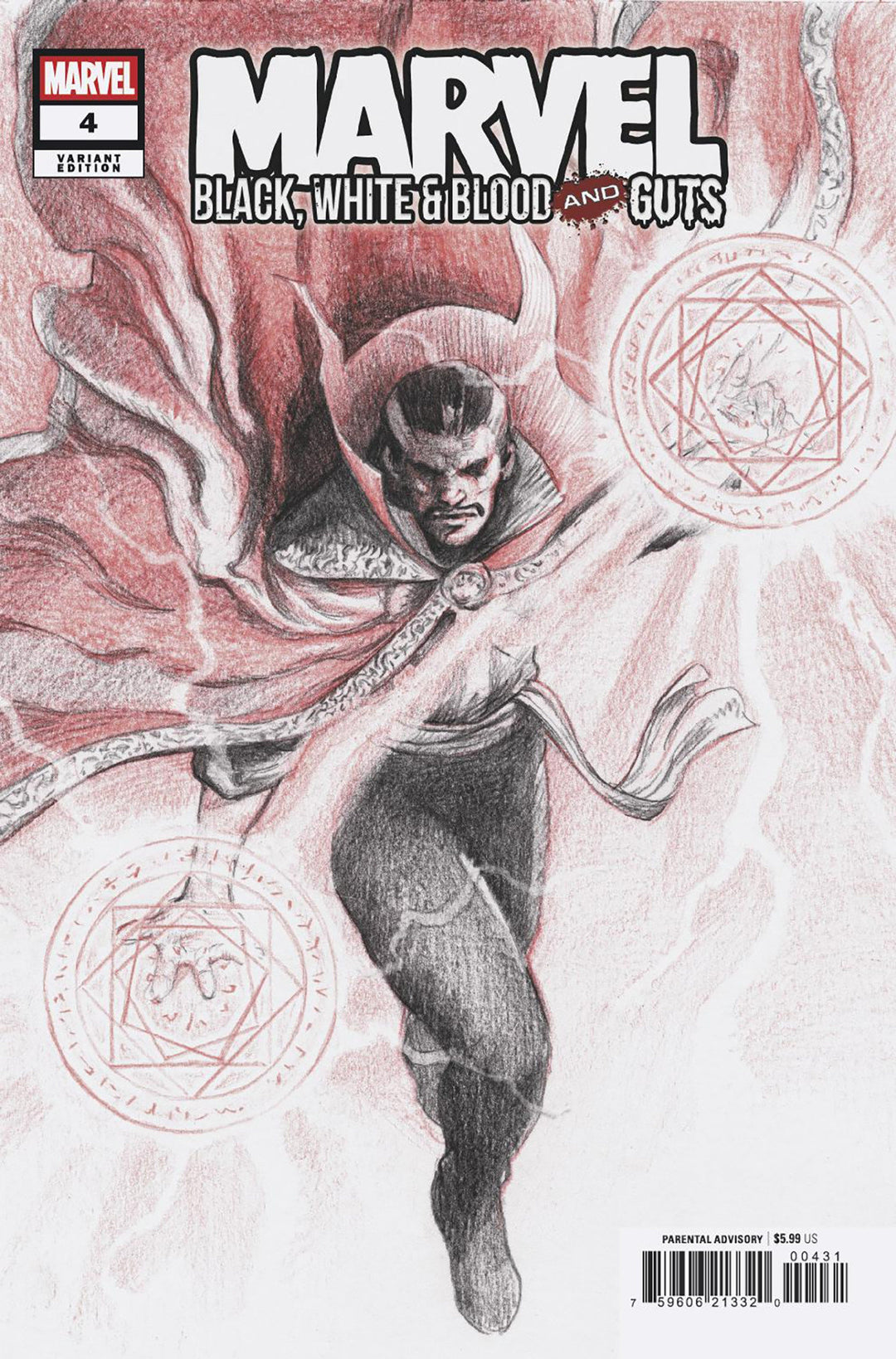 Marvel Black White & Blood And Guts #4 Mistsuhiro Arita Variant