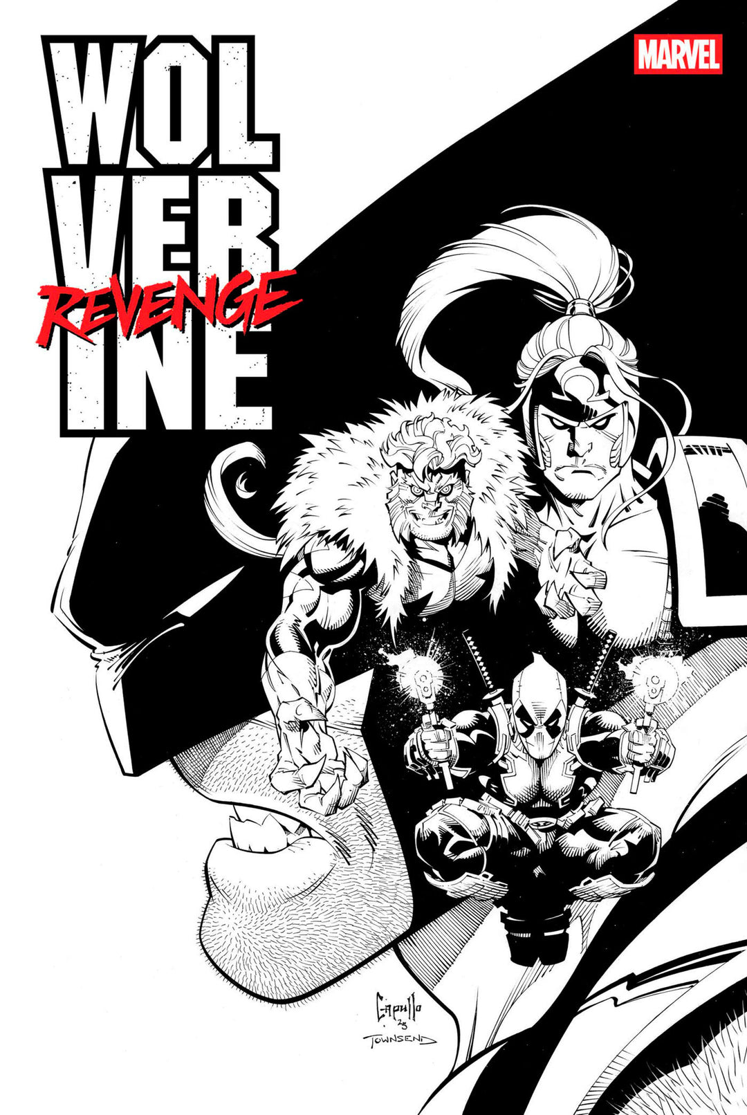 Wolverine Revenge Red Band Raw Black & White Edition #1 [Polybagged]