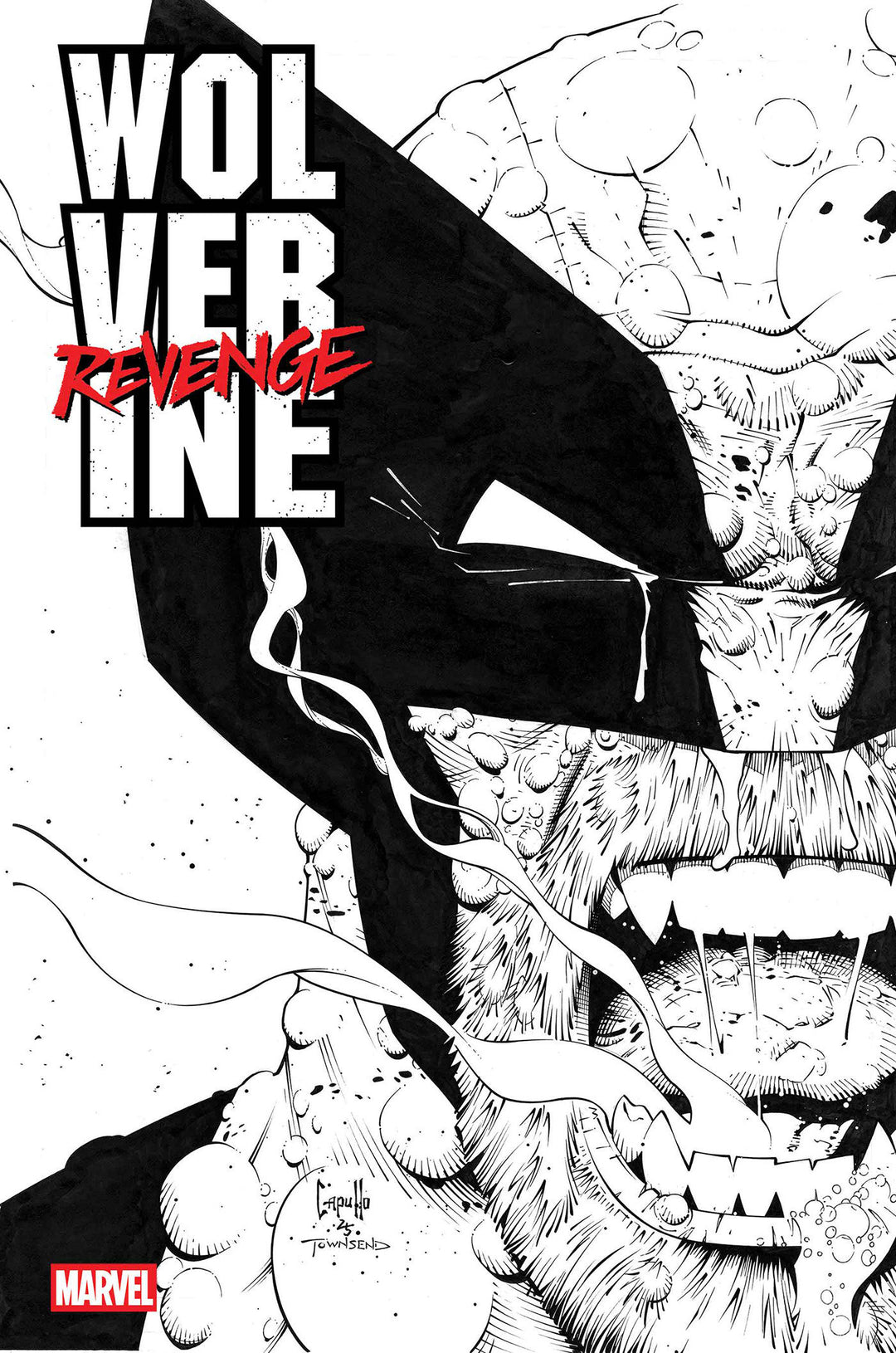 Wolverine Revenge Red Band Raw Black & White Edition #4 [Polybagged]