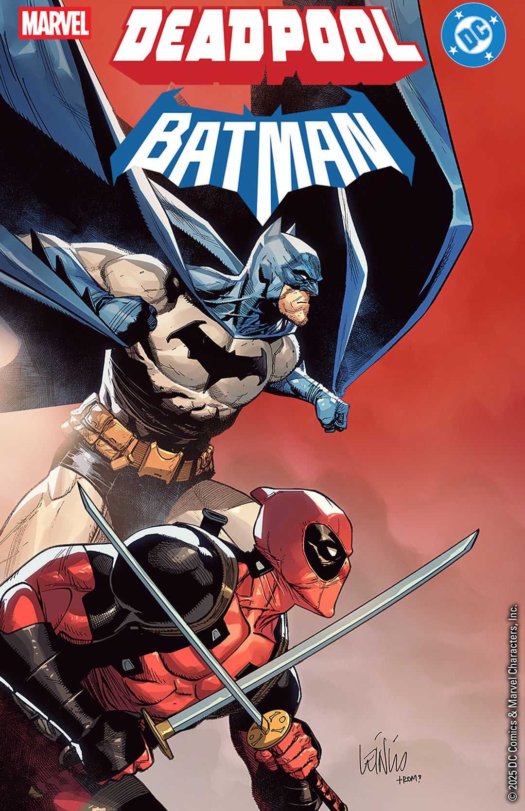 Marvel/DC: Deadpool/Batman #1 Variant (4th Printing) Leinil Yu Edition