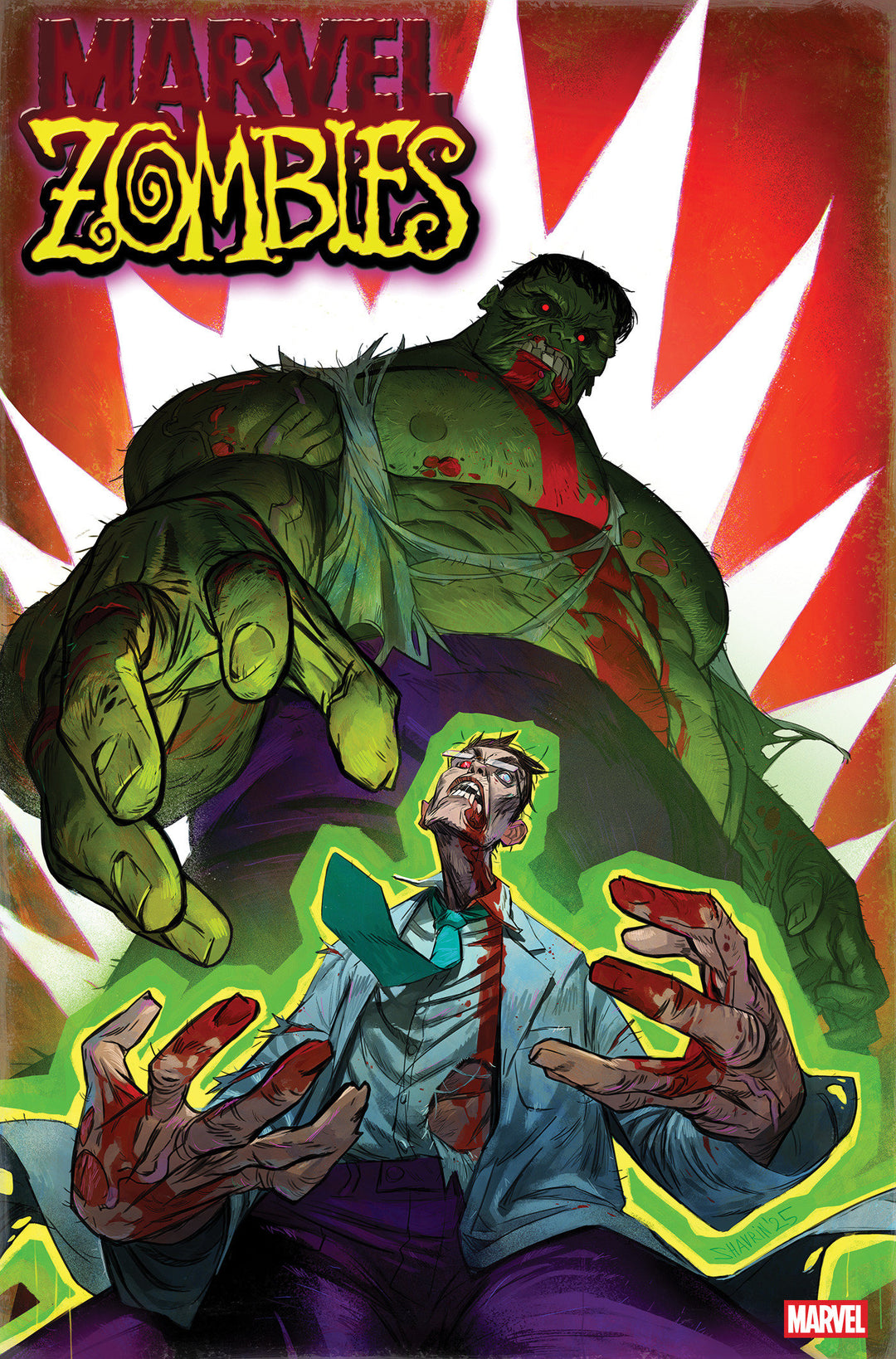 Marvel Zombies Red Band #1 Ivan Shavrin Variant [Polybagged]