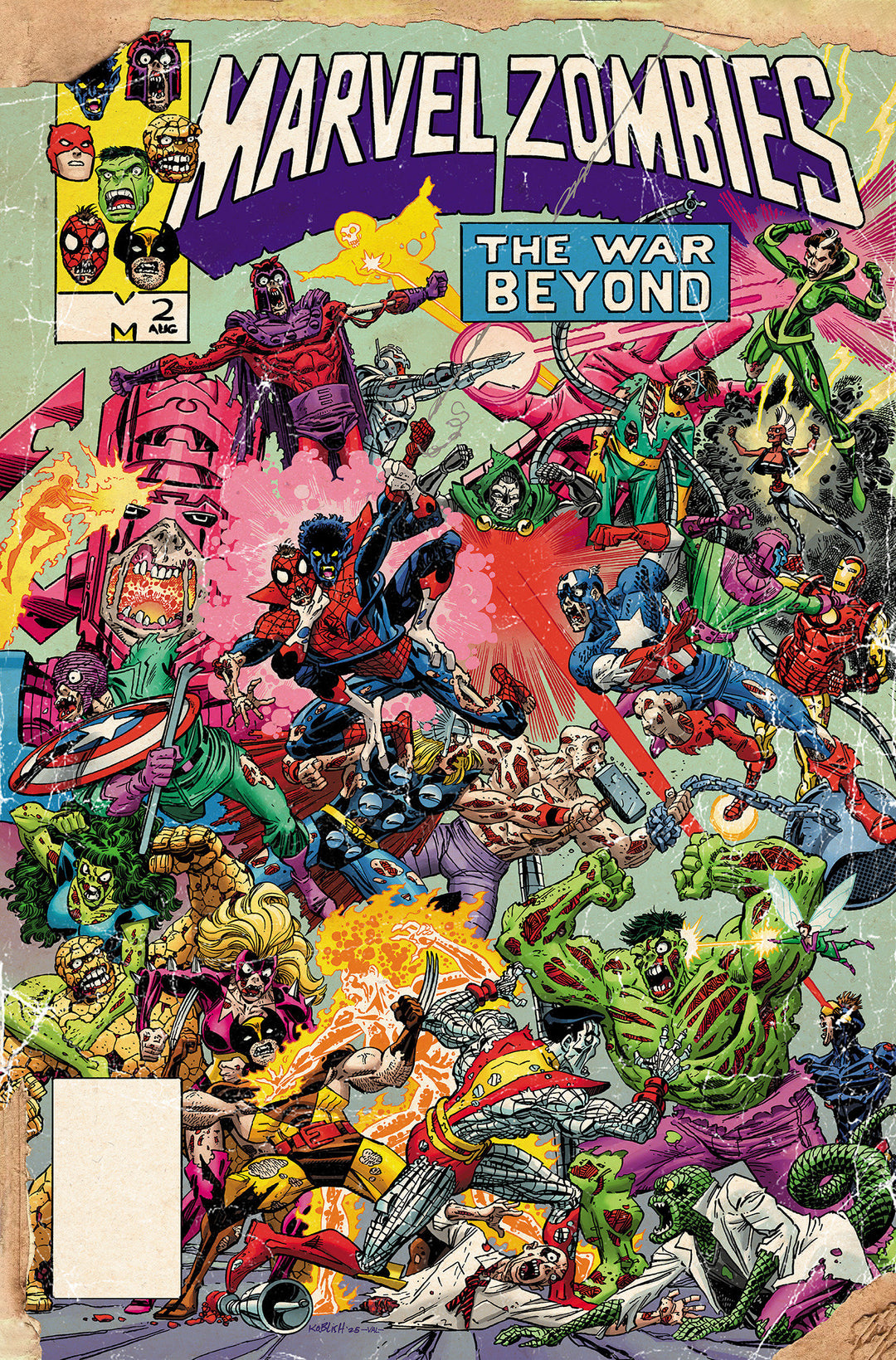 Marvel Zombies Red Band #2 Scott Koblish Retro Zombie Variant [Polybagged]