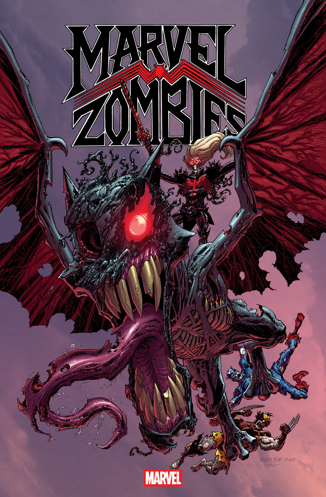 Marvel Zombies Red Band #5 Scott Koblish Retro Zombie Variant [Polybagged]